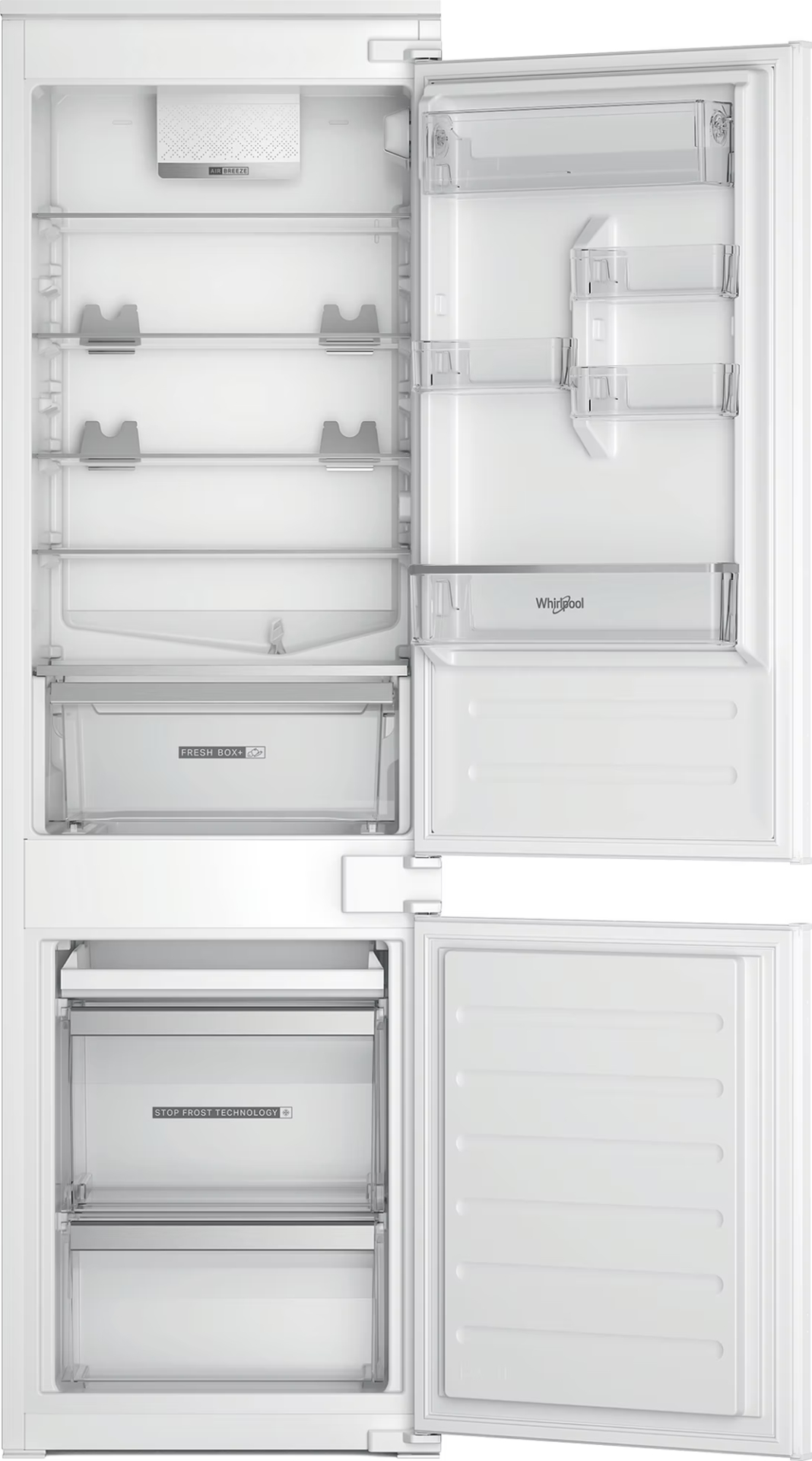 WHIRLPOOL koel-/vriescombinatie - 177cm - WHC18D011C1SF