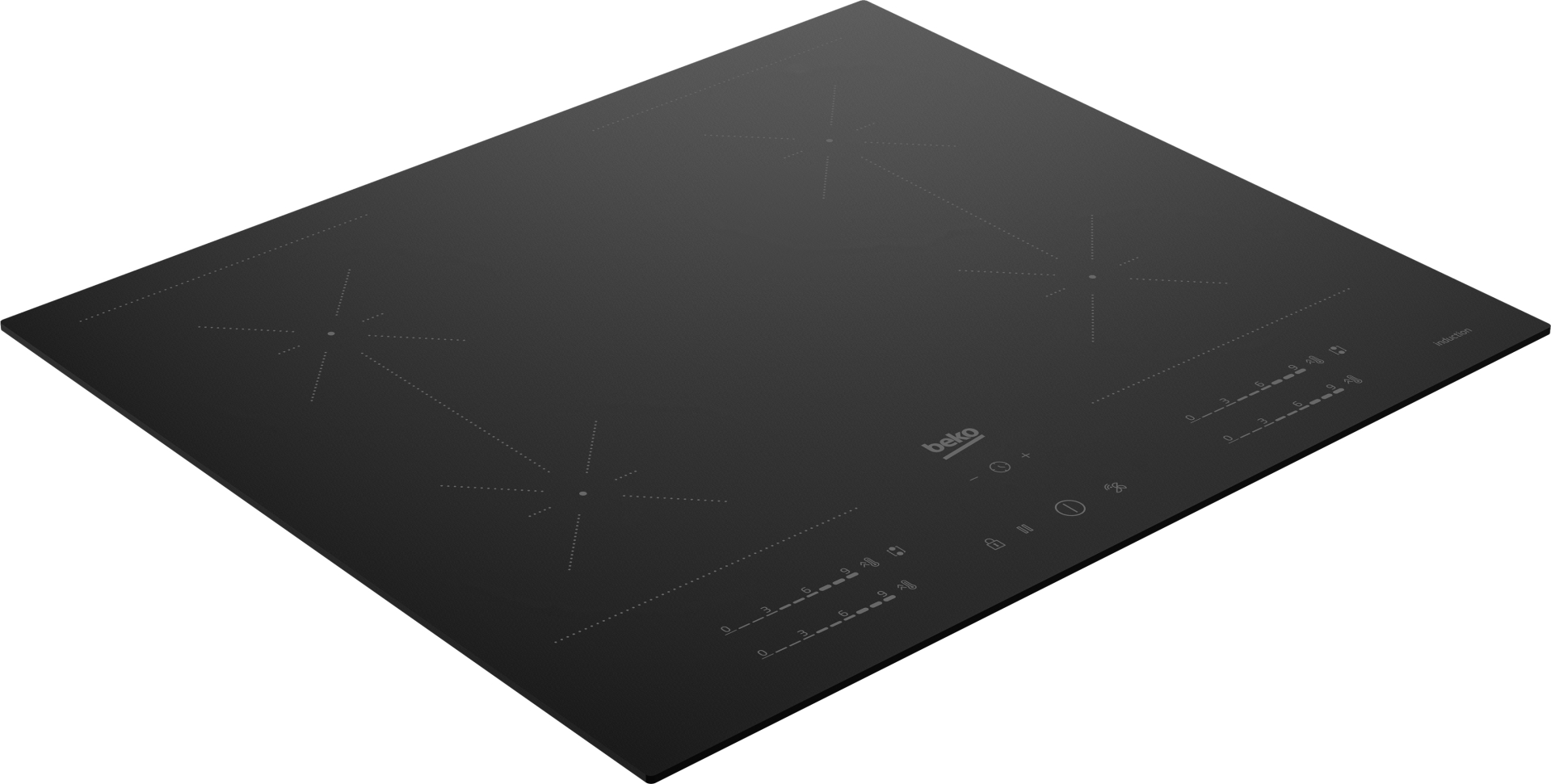 BEKO inductiekookplaat - 60cm - HII64720SUF2T