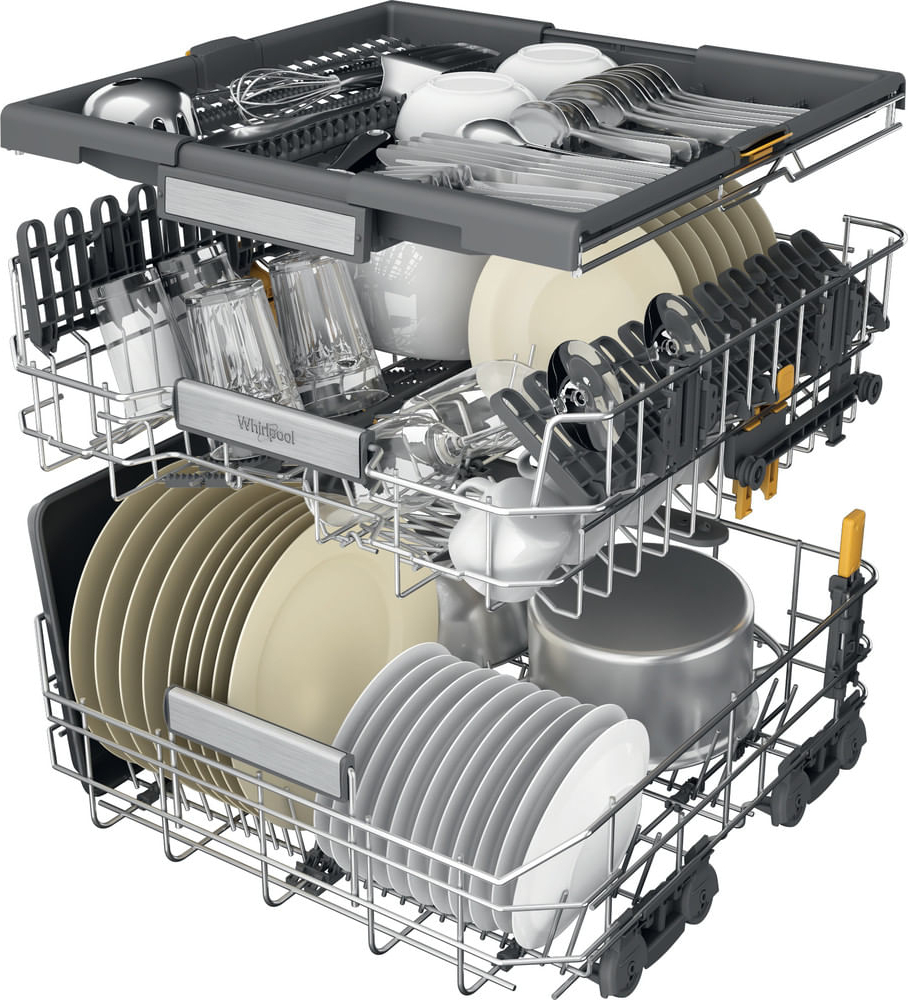 WHIRLPOOL vrijstaande vaatwasser - W7FHS41X