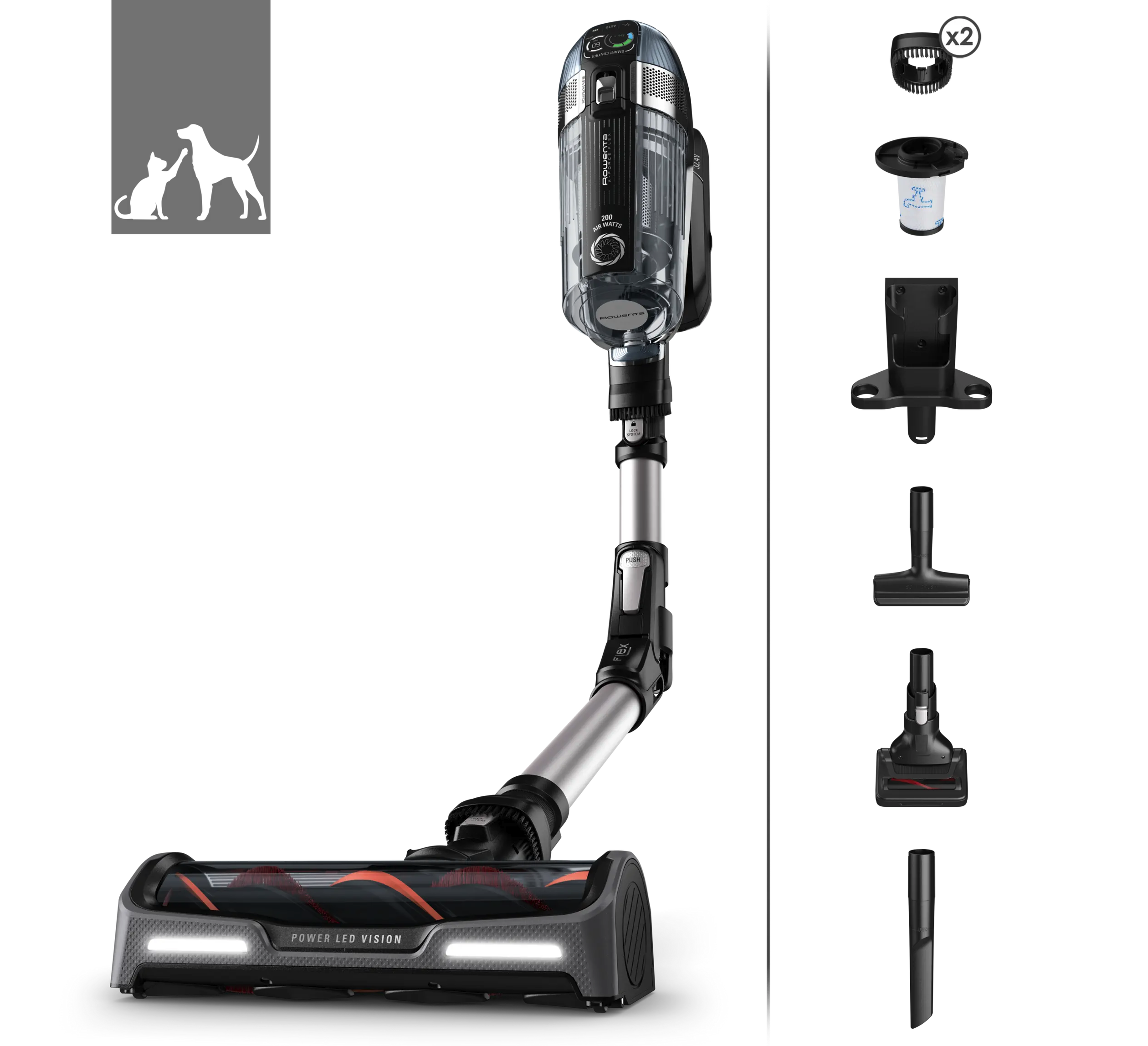 ROWENTA RH9958WA steelstofzuiger