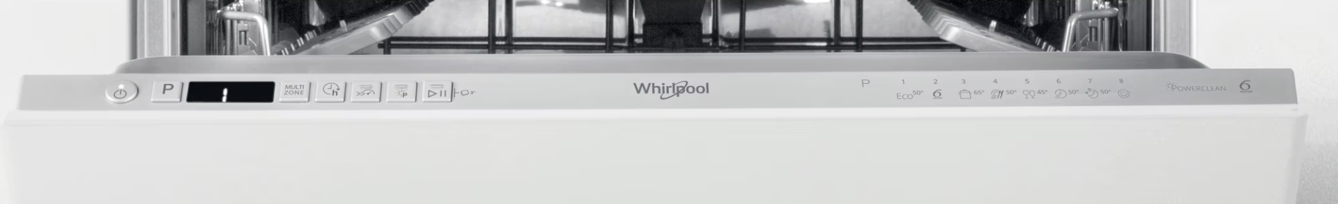 WHIRLPOOL vaatwasser volledig integreerbaar - WIO3T126PFE