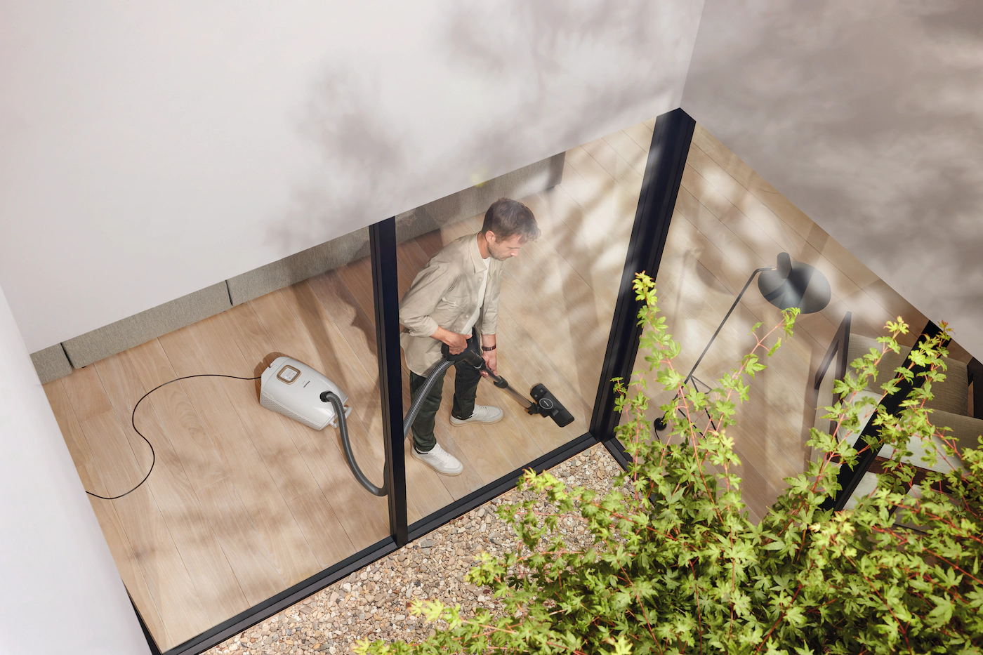 MIELE GUARD stofzuiger met zak - GUARDL1ALLERGYBRILLIANTWHITECE