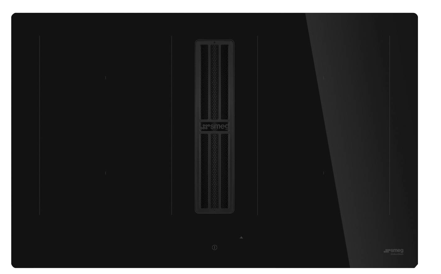 SMEG HOBD482D2 kookplaat met afzuiging - 83cm