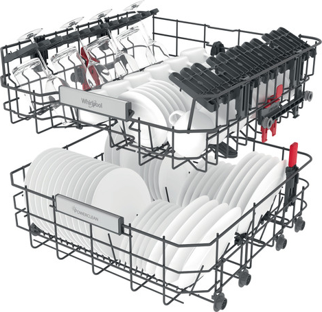 WHIRLPOOL vaatwasser volledig integreerbaar - WH6IB14BN7S1S