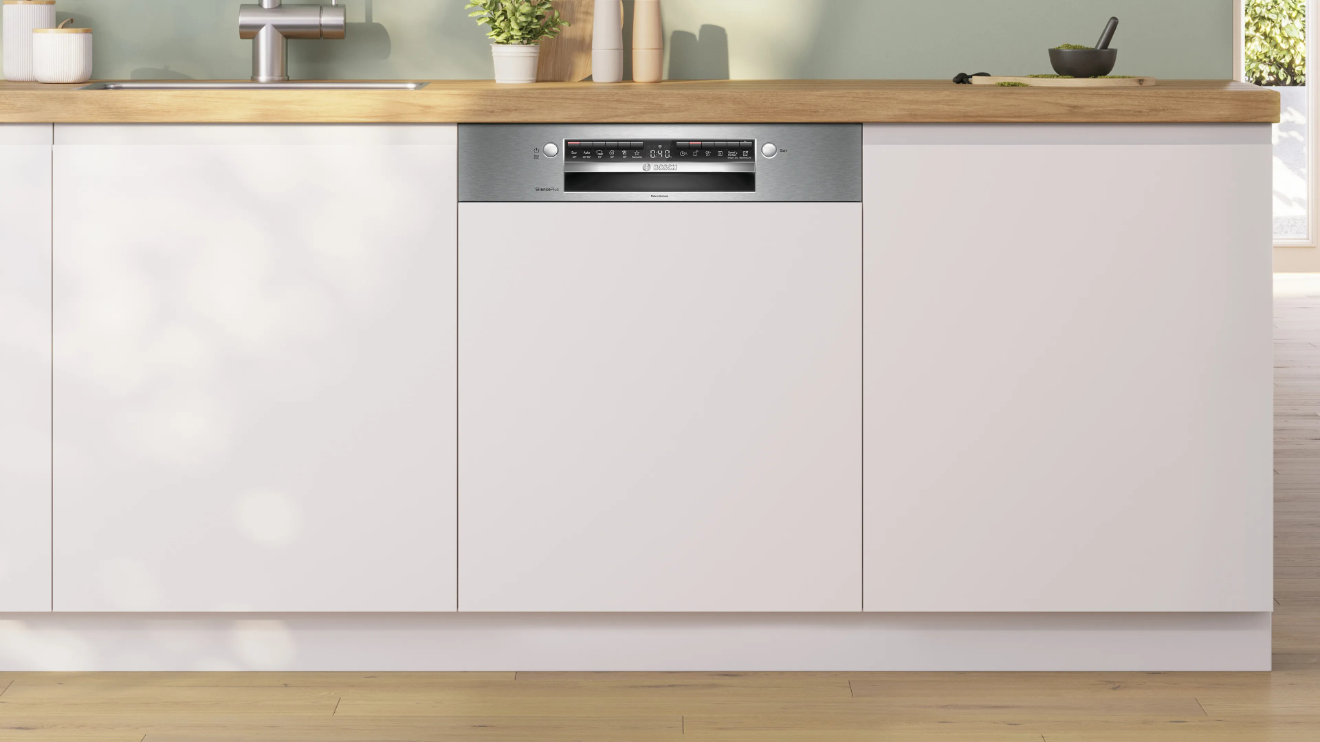 BOSCH Series 4 vaatwasser met bedieningspaneel - SMI4HAS07E