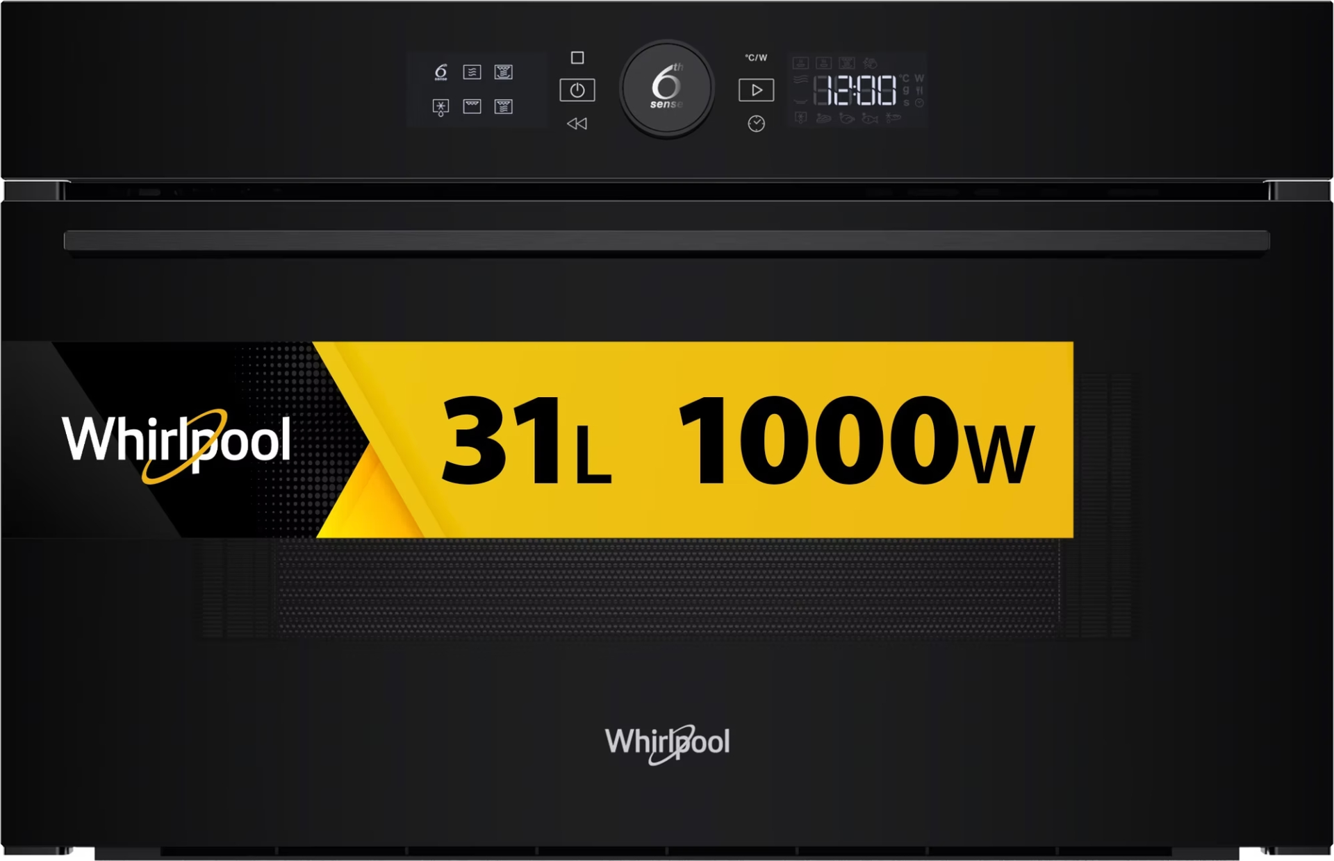 WHIRLPOOL microgolfoven met grill - 38cm - WMD54MB