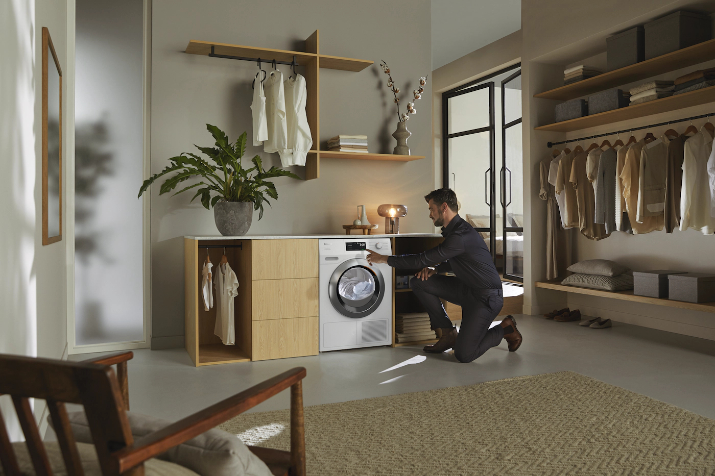 MIELE CHROME EDITION Droogkast 9 kg - TEH795WP