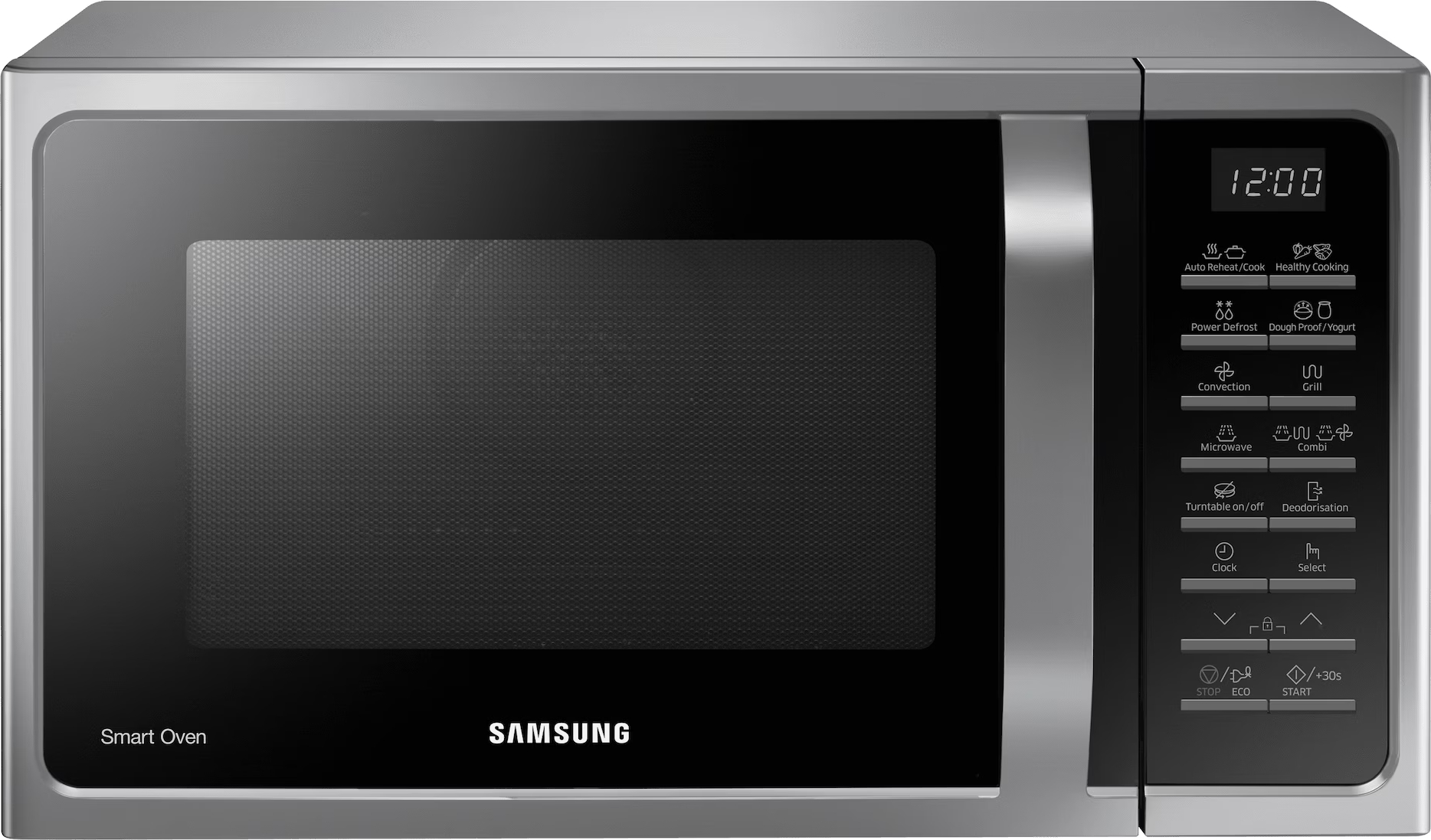 SAMSUNG vrijstaande microgolfoven - combi - 30cm - MC28H5015CS