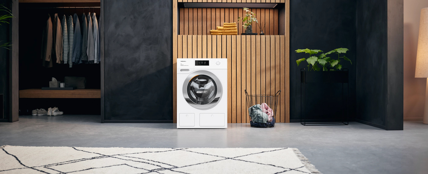 MIELE STANDARD CHROME EDITION was- droogcombinatie - WTR870WPM