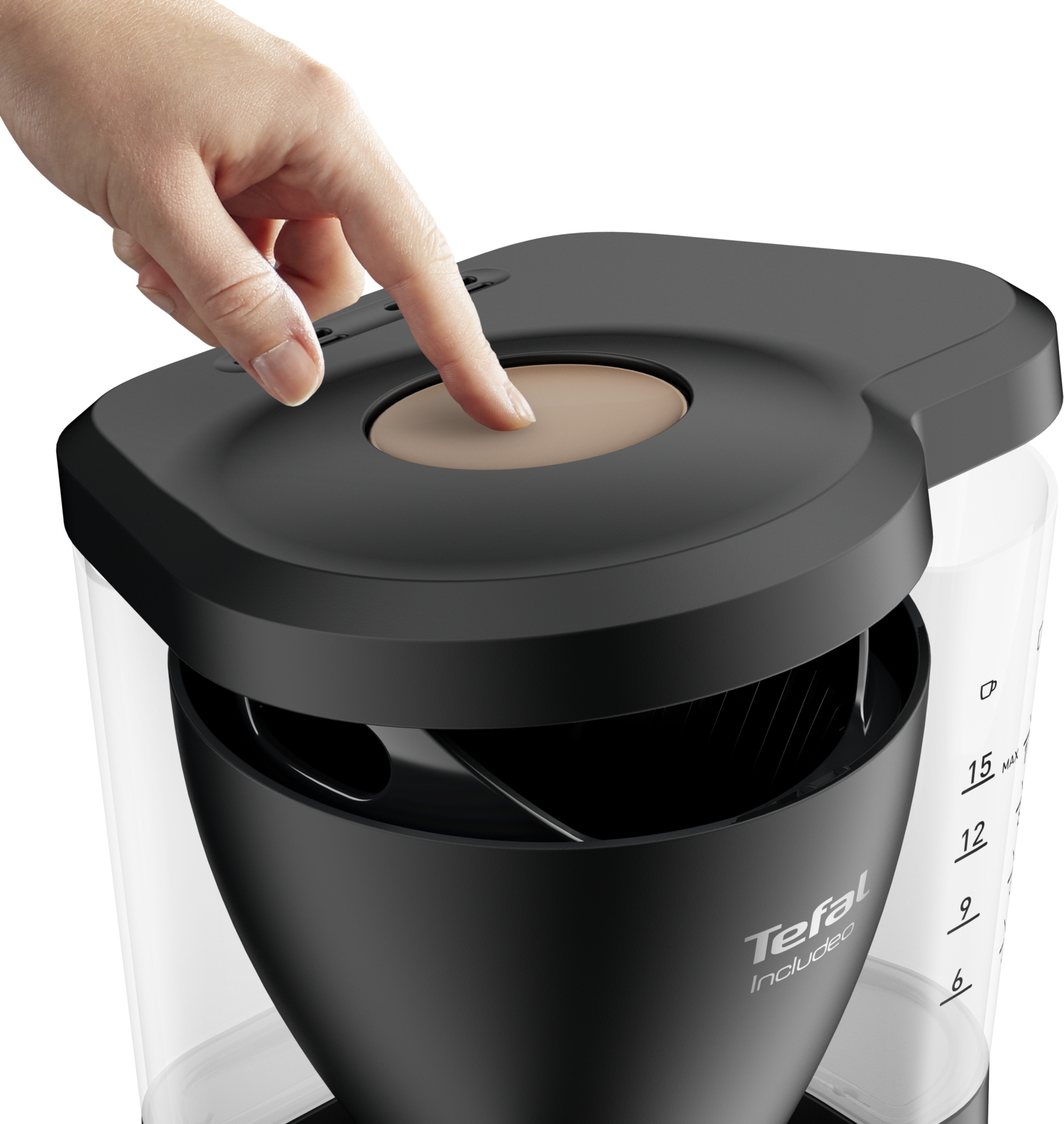TEFAL Koffiezetapparaat zwart - CM533811