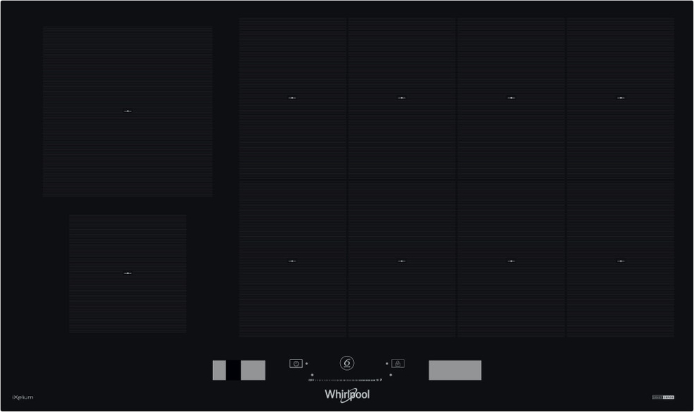WHIRLPOOL Inductiekookplaat met flexzones - SMP29010C/NE/IXL