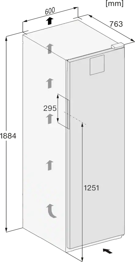 MIELE Vrijstaande wijnklimaatkast - KWT4584ESW