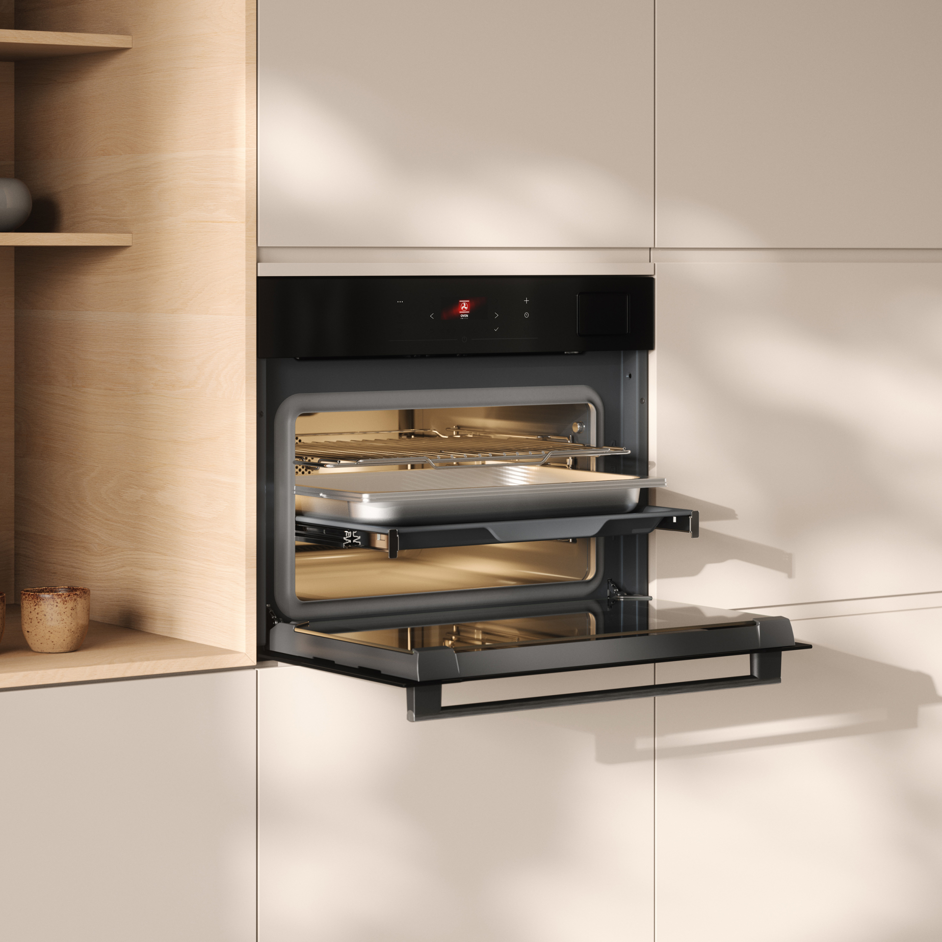 ATAG multifunctionele oven met stoom - 45cm - CS6471C