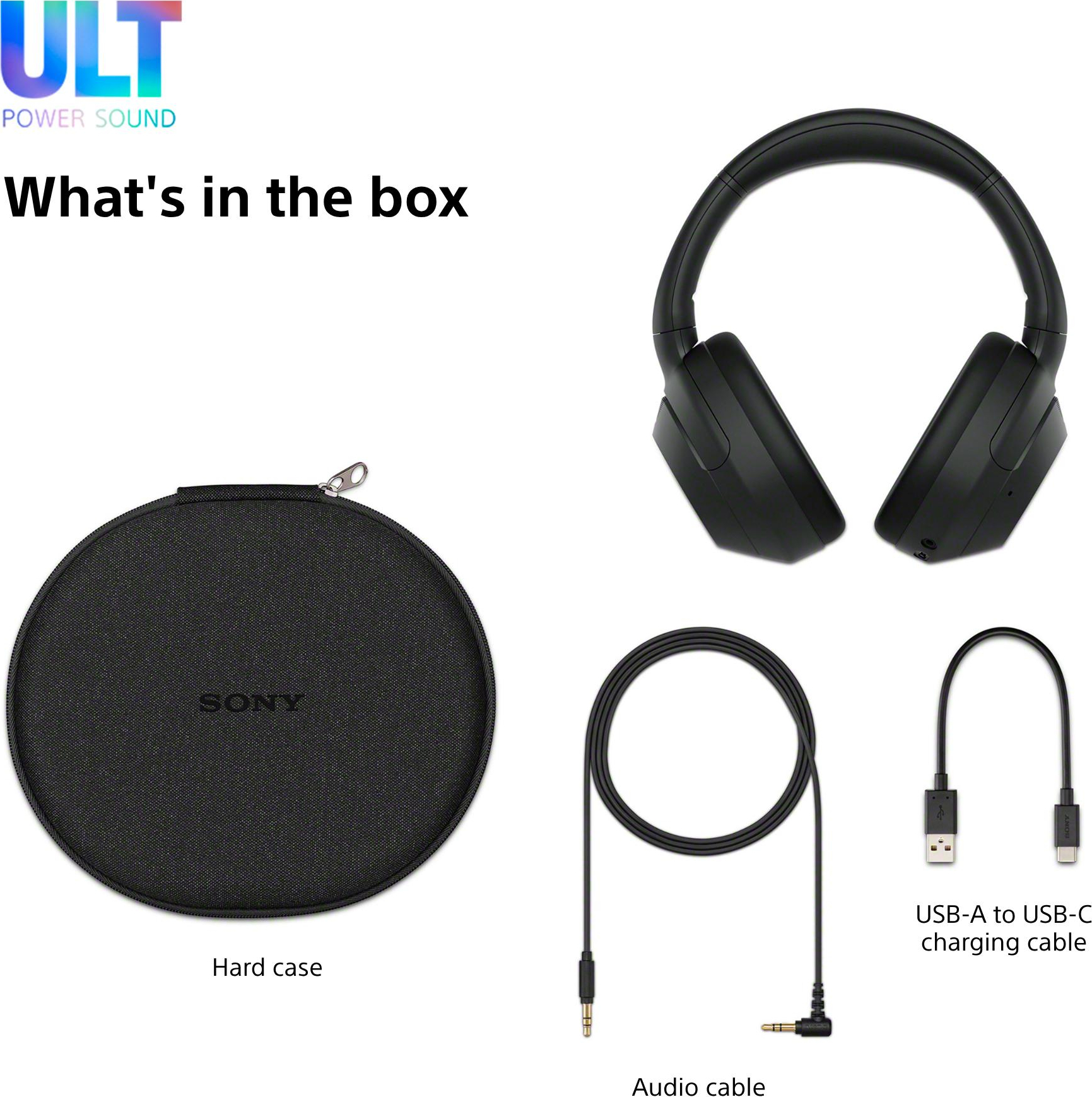 SONY hoofdtelefoon - WHULT900NW.CE7