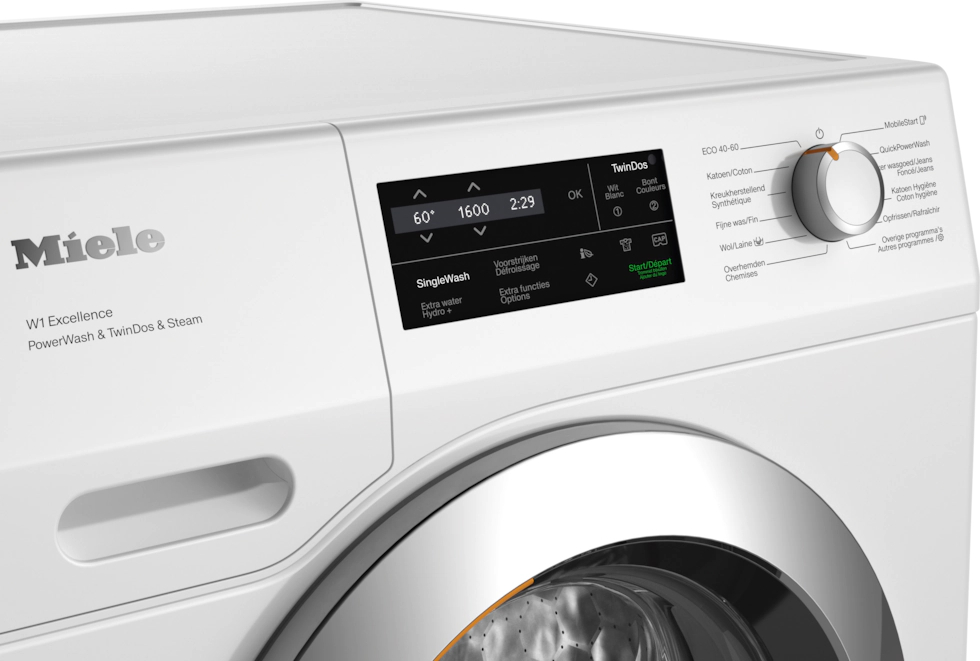 MIELE CHROME EDITION wasmachine - WEJ895WPS