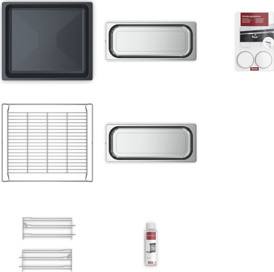 MIELE multifunctionele oven met stoom - 45cm - DGC7440HCPROPEARLBEIGEEU3