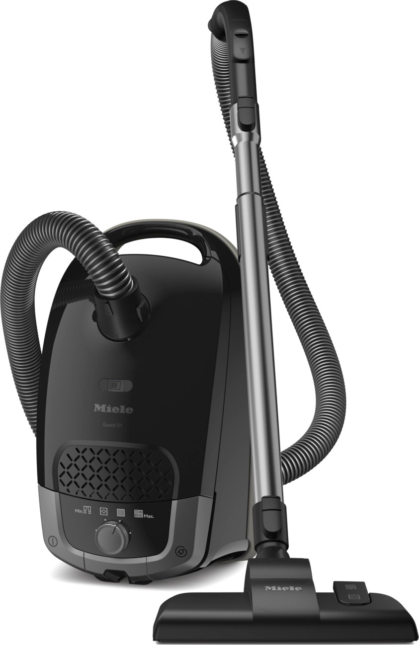 MIELE GUARD stofzuiger met zak - GUARDS1OBSIDIANBLACKCE