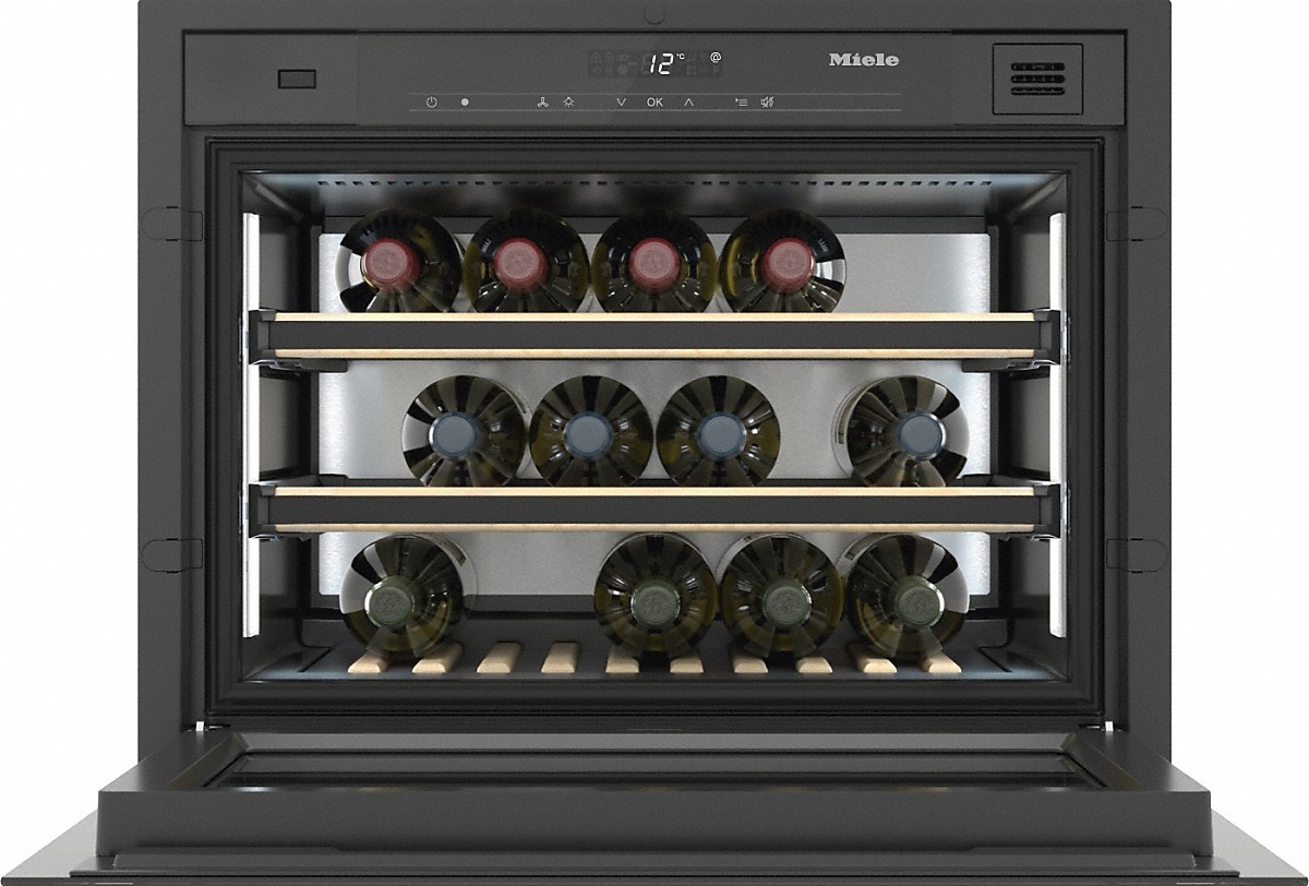 MIELE PURELINE integreerbare wijnklimaatkast - KWT7112IGOBSW