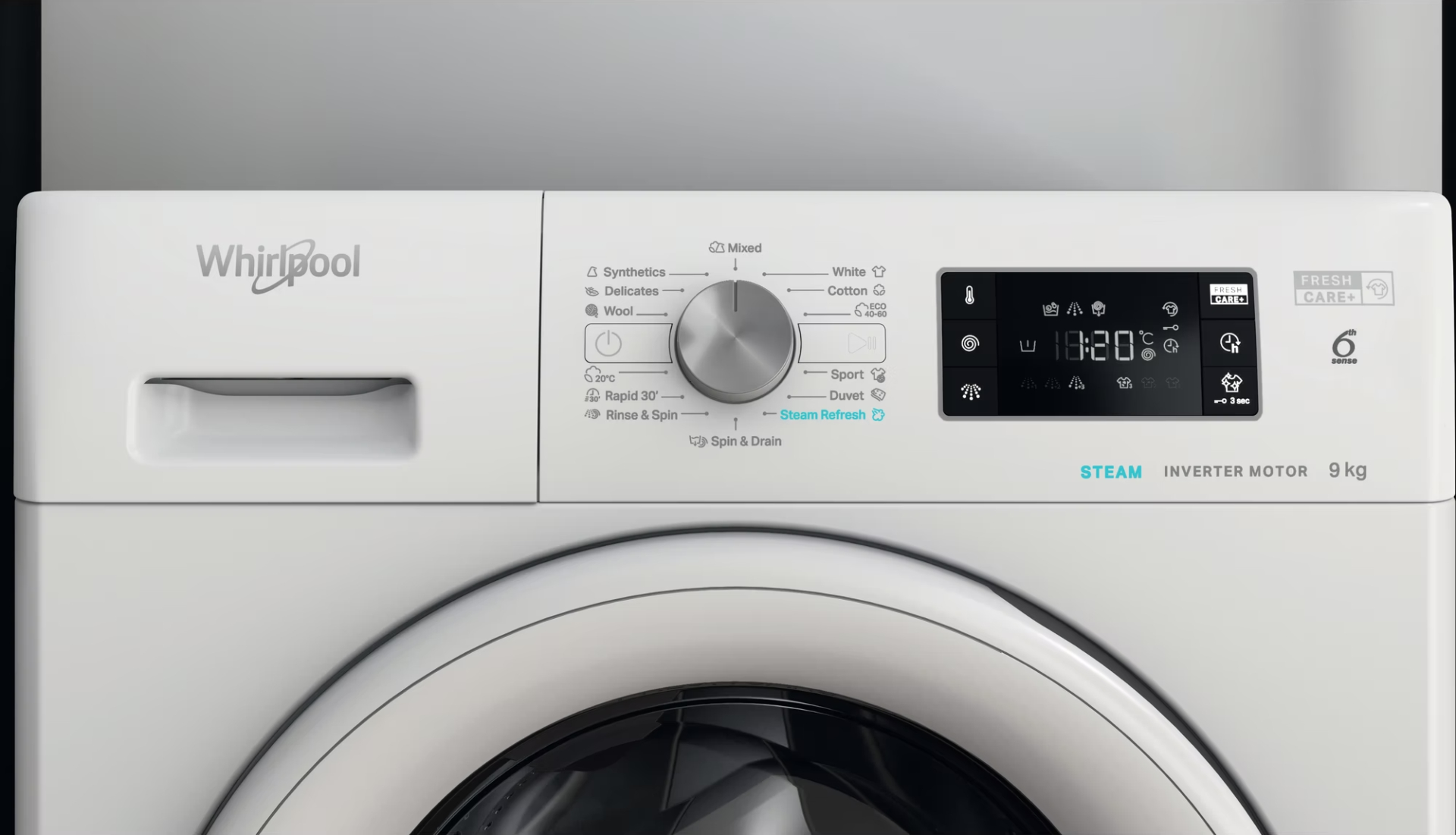 WHIRLPOOL Wasmachine 9 kg - FFB9469WVEE
