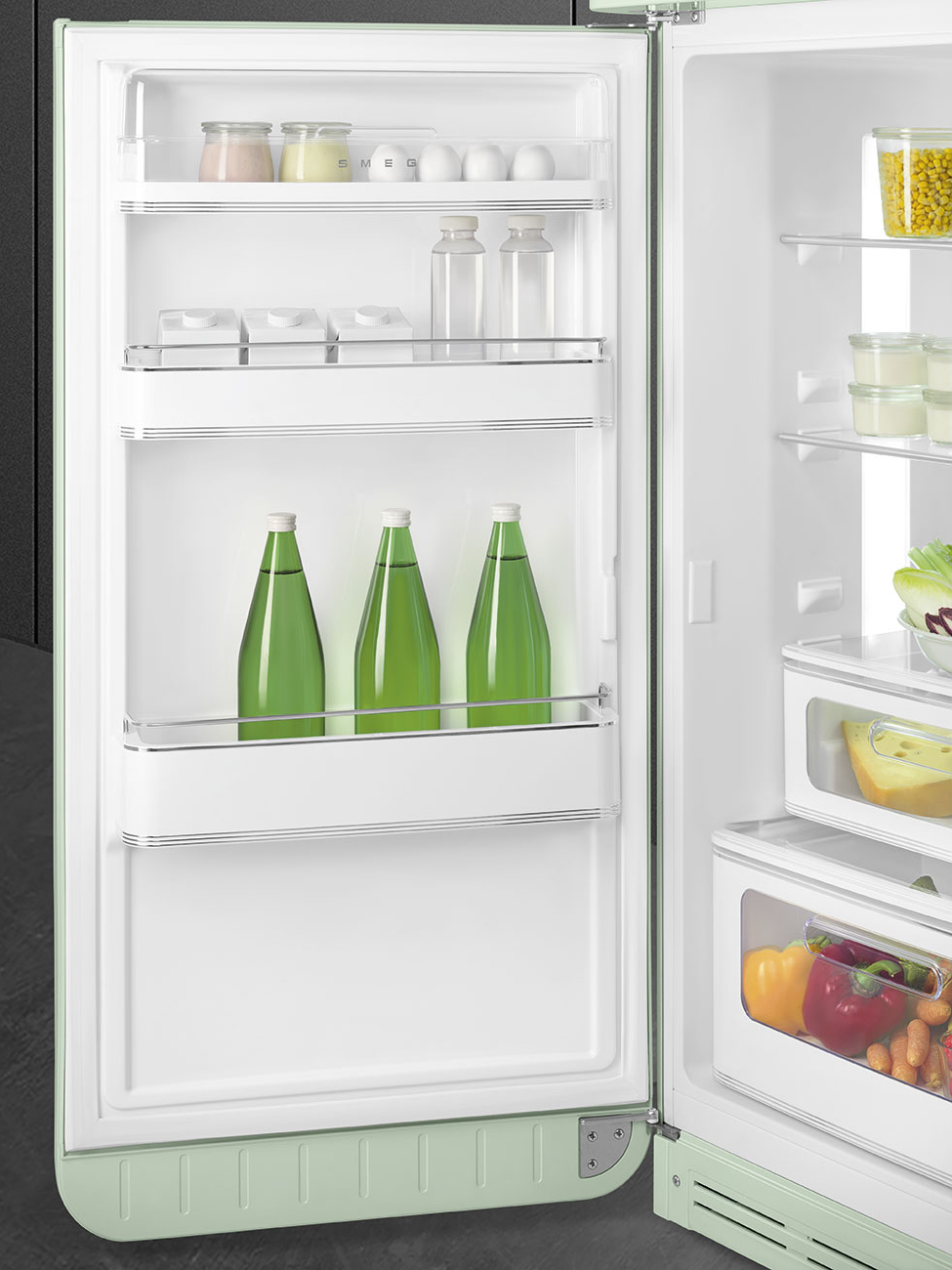 SMEG vrijstaande koel-/vriescombinatie - 172cm - FAB30LPG6