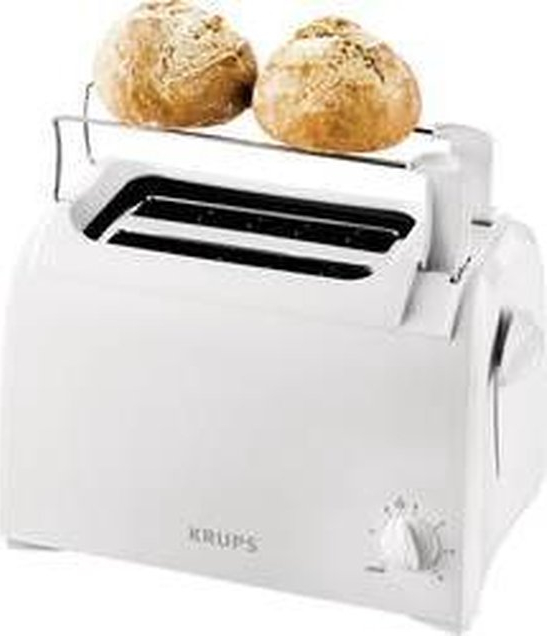 KRUPS Broodrooster wit - KH151110