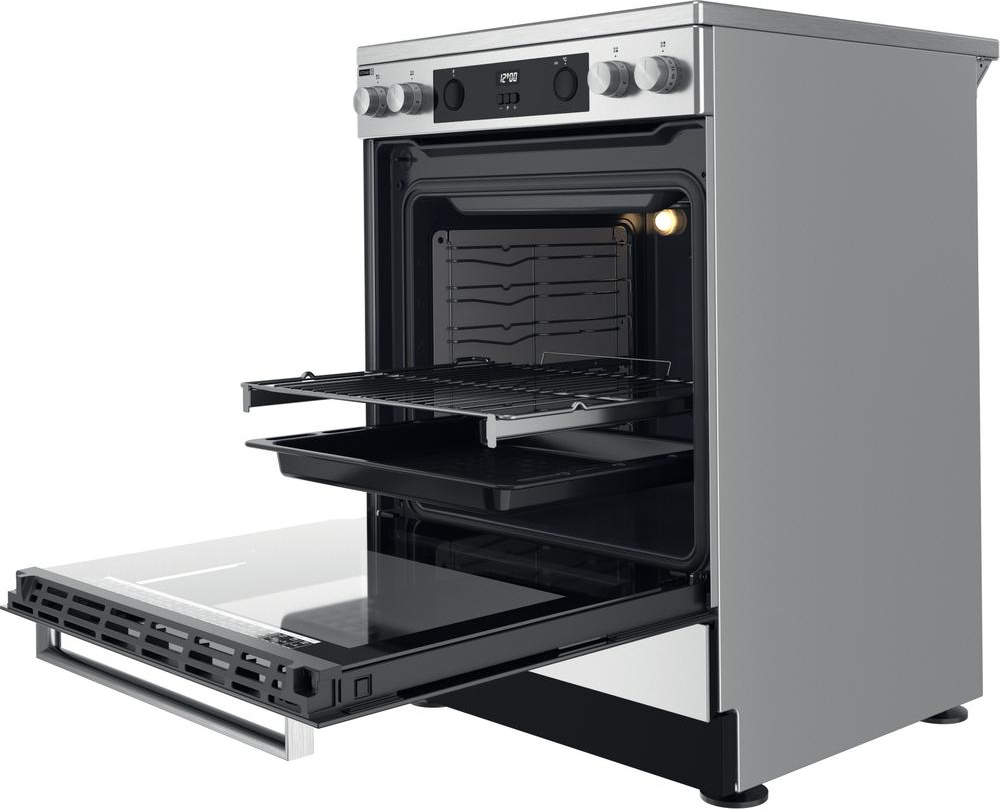 WHIRLPOOL fornuis met keramische kookplaat - 60cm - WS68V8CCXT