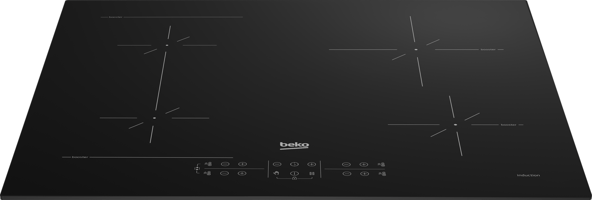 BEKO inductiekookplaat - 60cm - HII64200SFMT