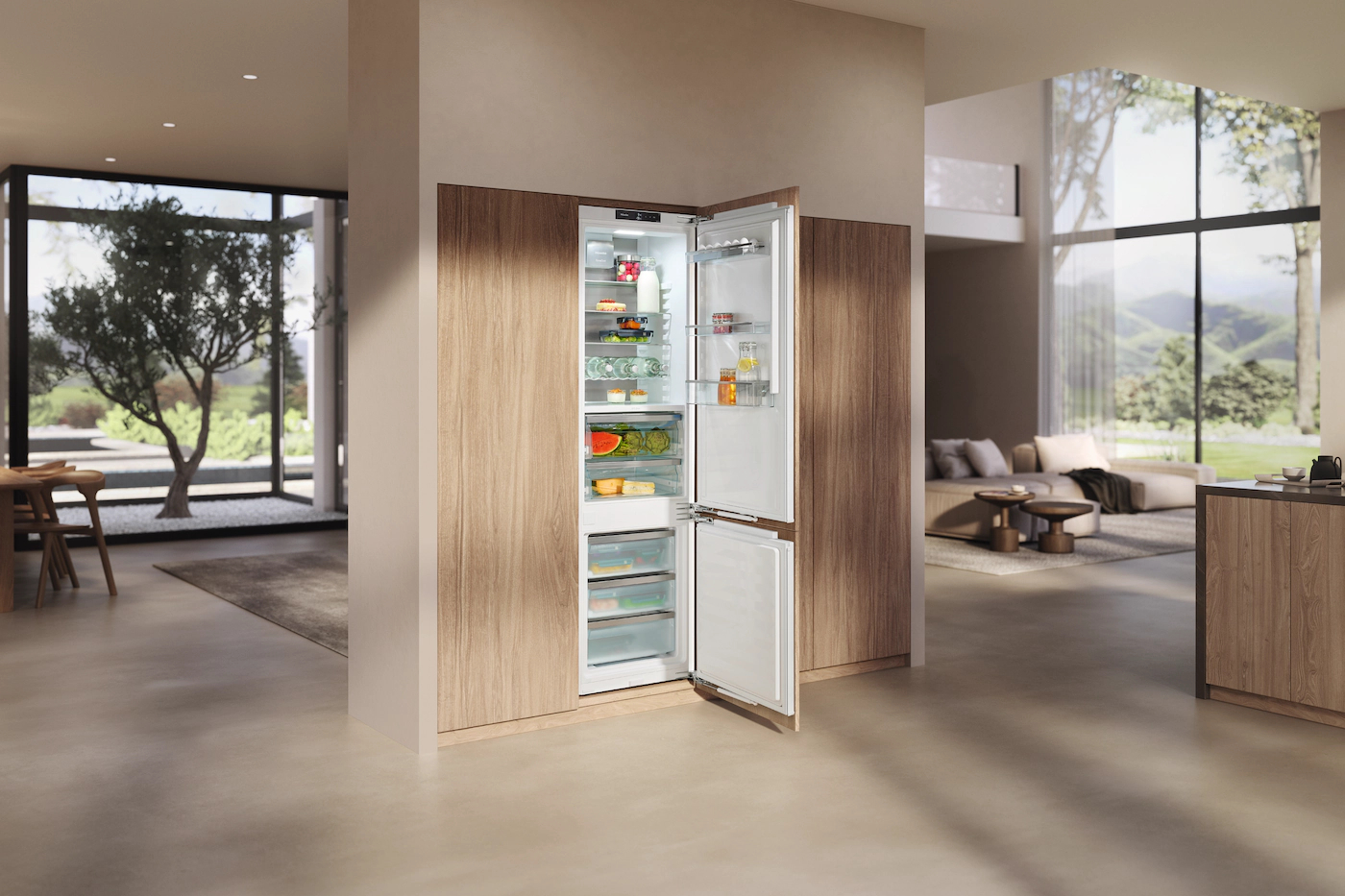 MIELE koel-/vriescombinatie - 194cm - KFN7844C