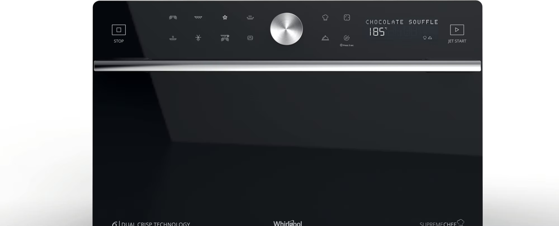 WHIRLPOOL vrijstaande microgolfoven - combi - 37cm - MWSC9133SB