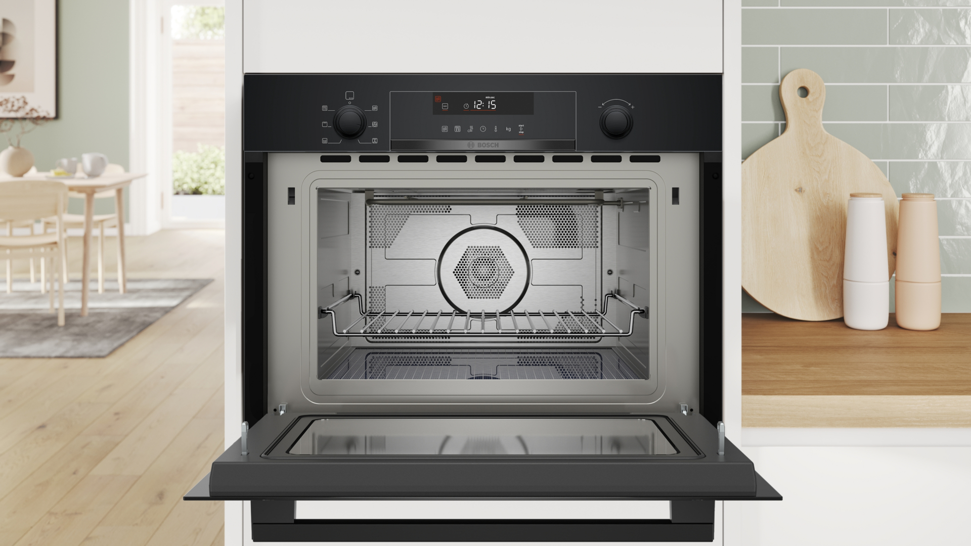 BOSCH SERIE 6 microgolfoven - combi - 45cm - CMA585GB1