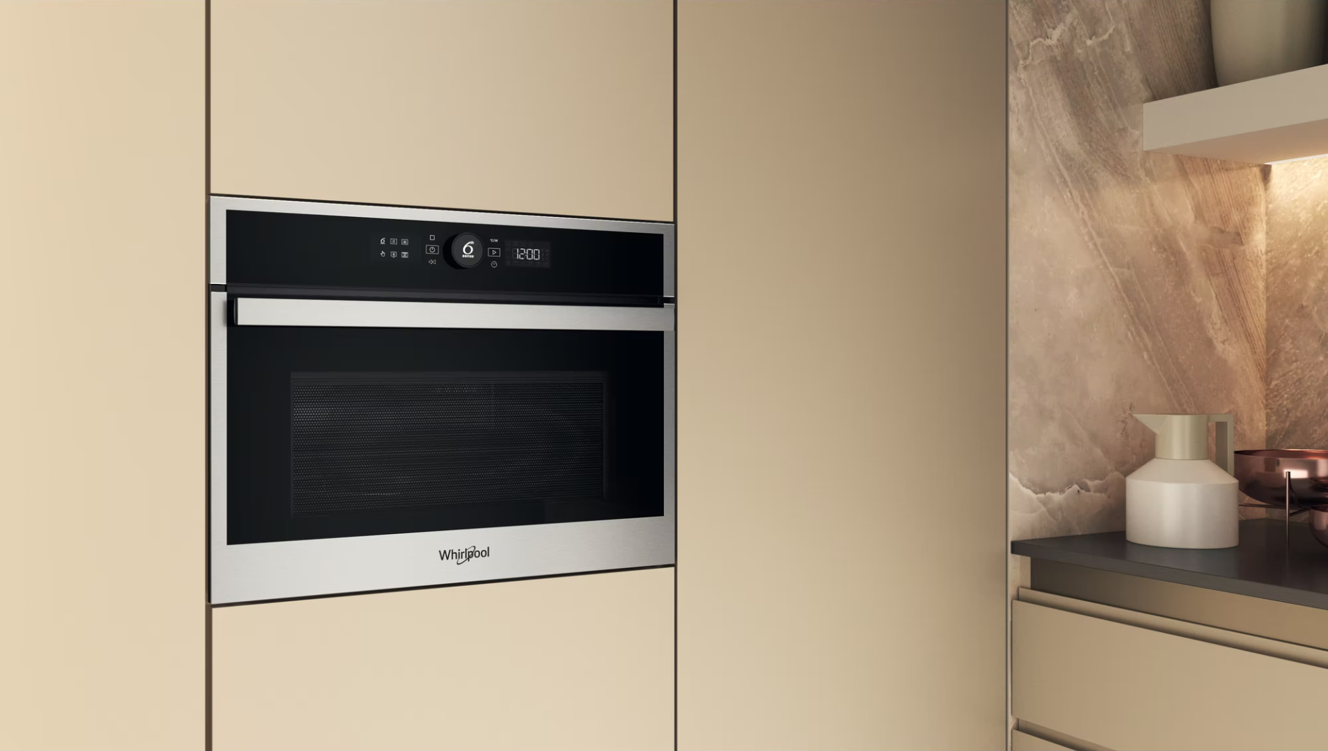 WHIRLPOOL microgolfoven - combi - 45cm - WMW47HMX