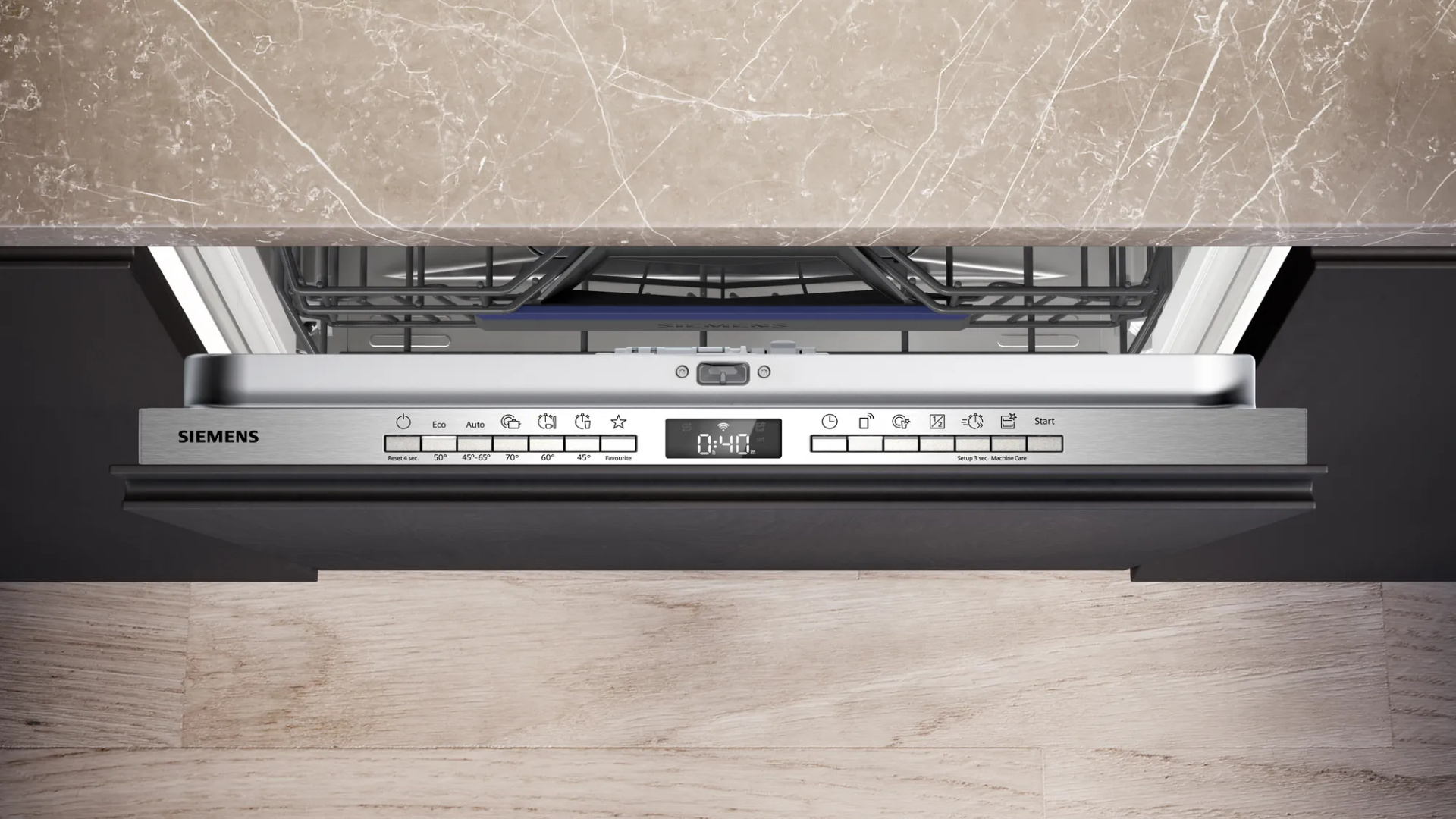 SIEMENS iQ500 vaatwasser volledig integreerbaar - SN75ZX16CE
