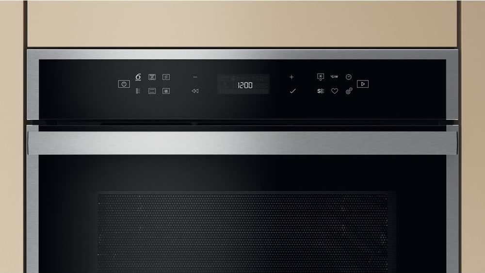 WHIRLPOOL multifunctionele oven met microgolfoven - 45cm - WCW6O7HTB