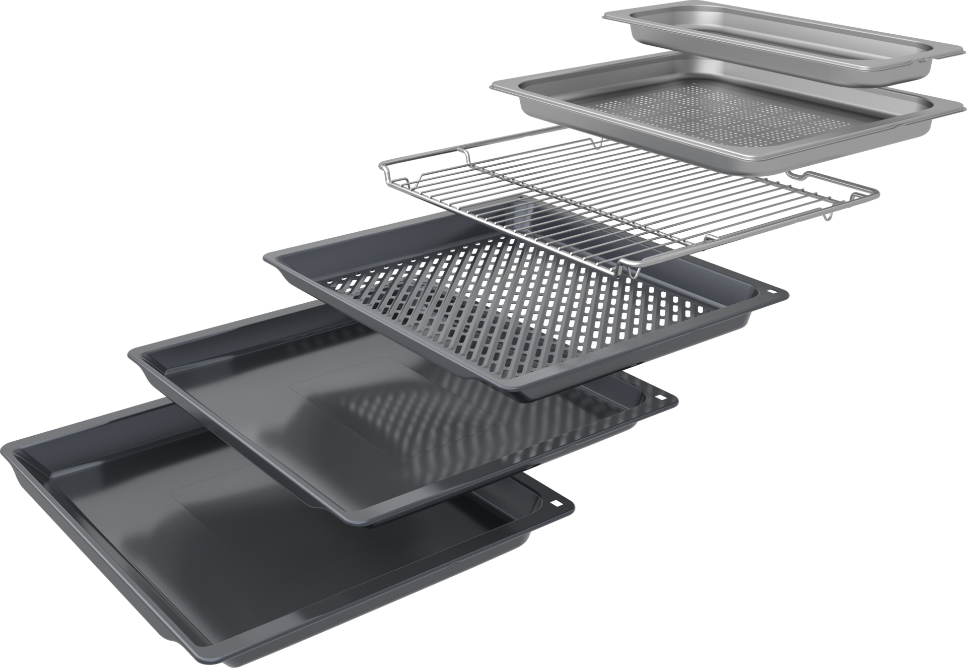 BOSCH SERIE 8 multifunctionele oven met stoom - 60cm - HSG7361B1