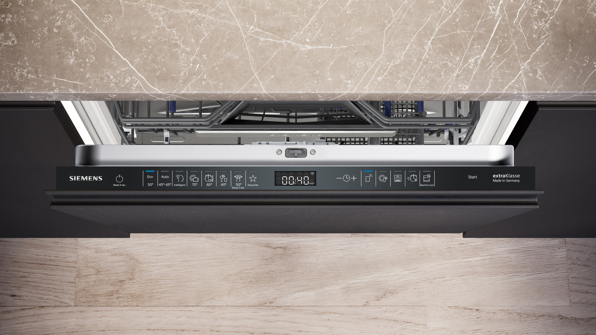 SIEMENS iQ500 vaatwasser volledig integreerbaar - SX65ZX21BE