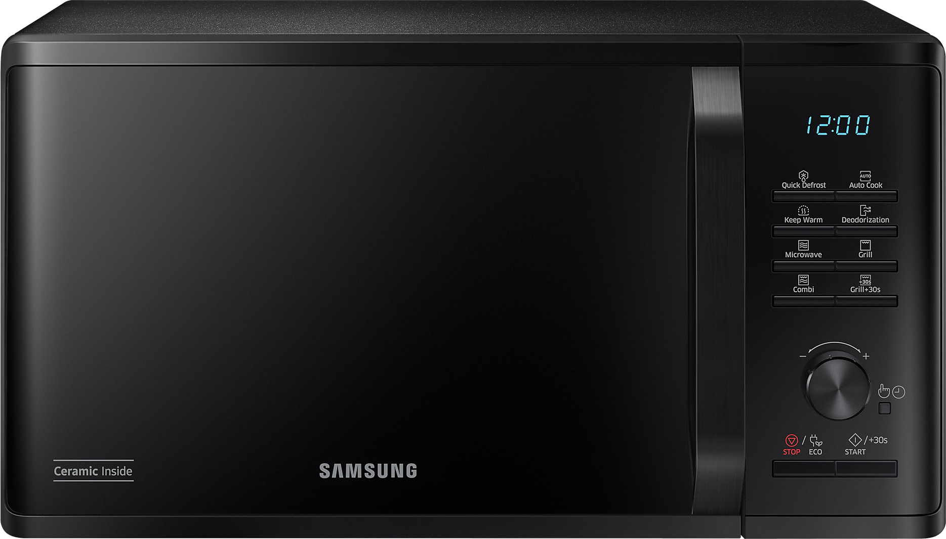 SAMSUNG vrijstaande microgolfoven met grill - 28cm - MG23B3515AK