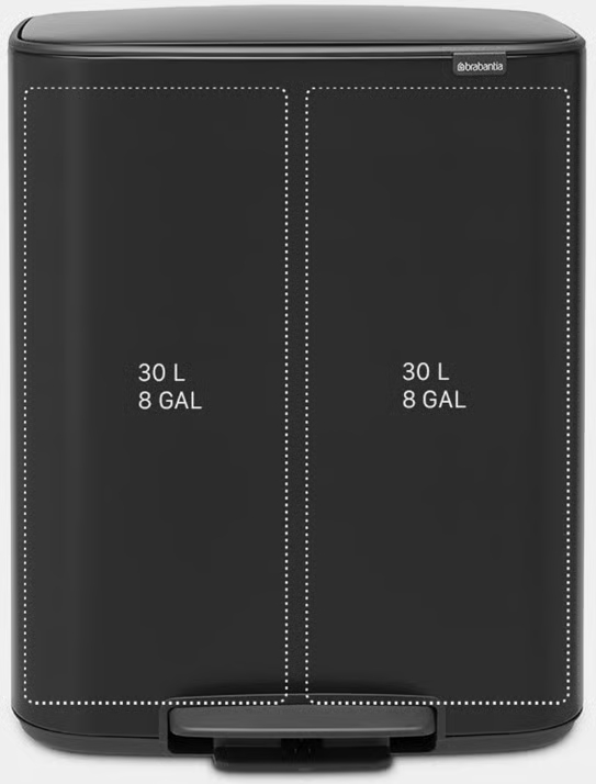 BRABANTIA pedaalemmer - 211508