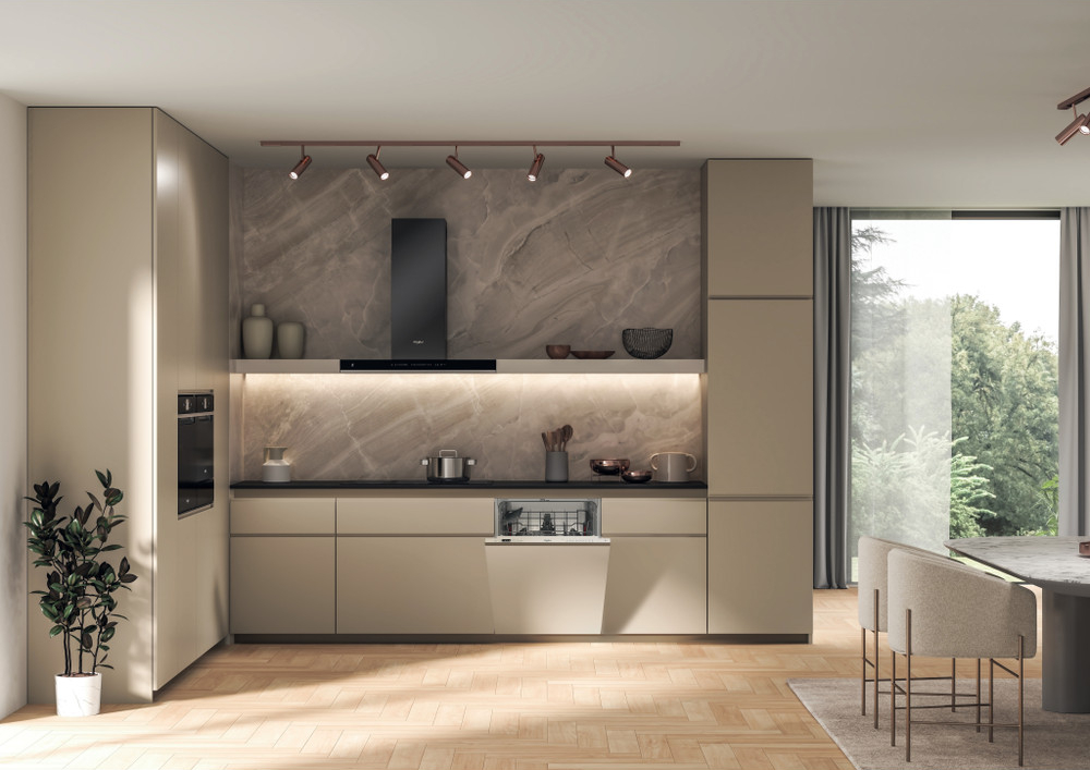 WHIRLPOOL vaatwasser volledig integreerbaar - W2IHD526A