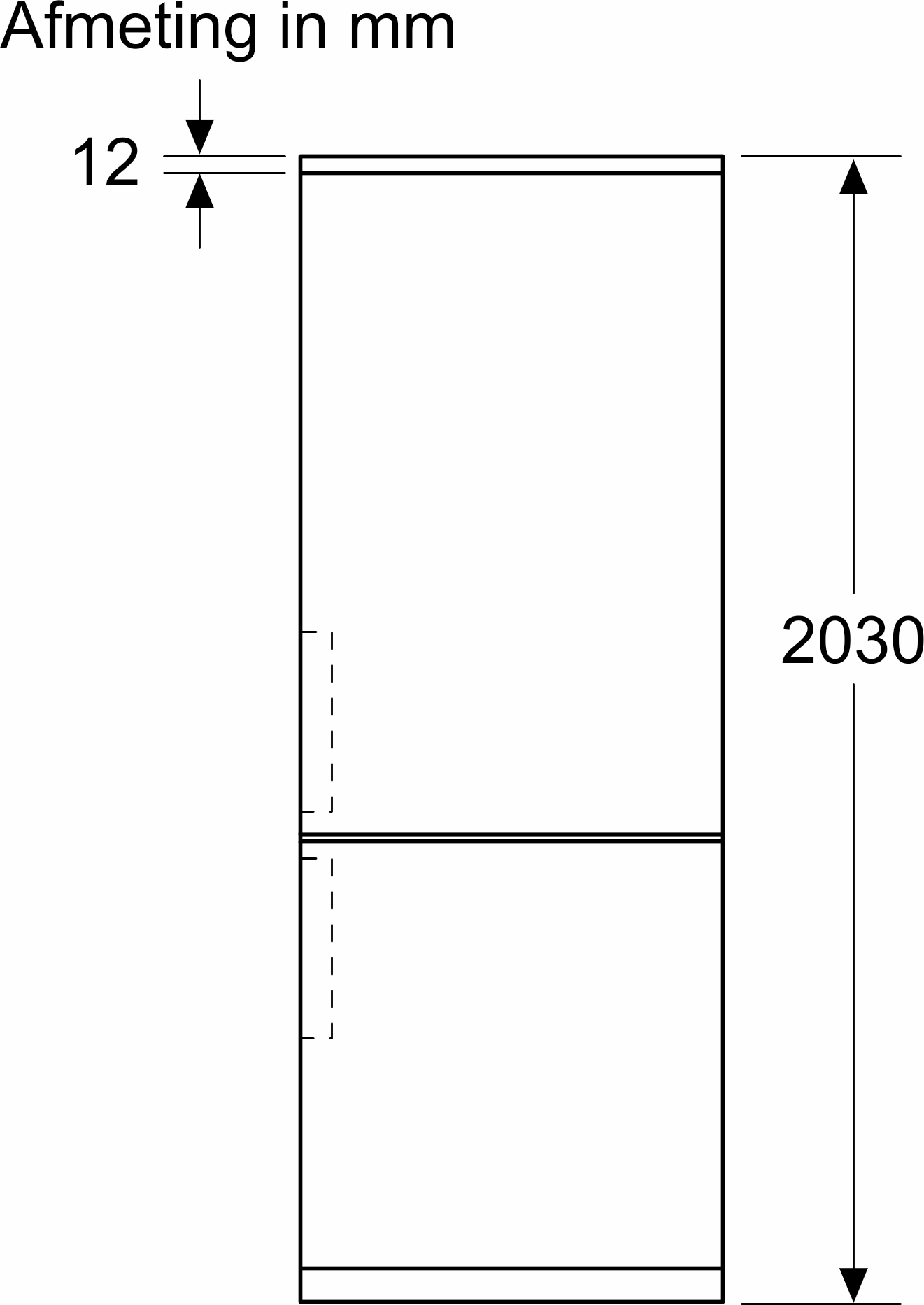 BOSCH SERIE 4 vrijstaande koel-/vriescombinatie - 203cm - KGN39EXCF