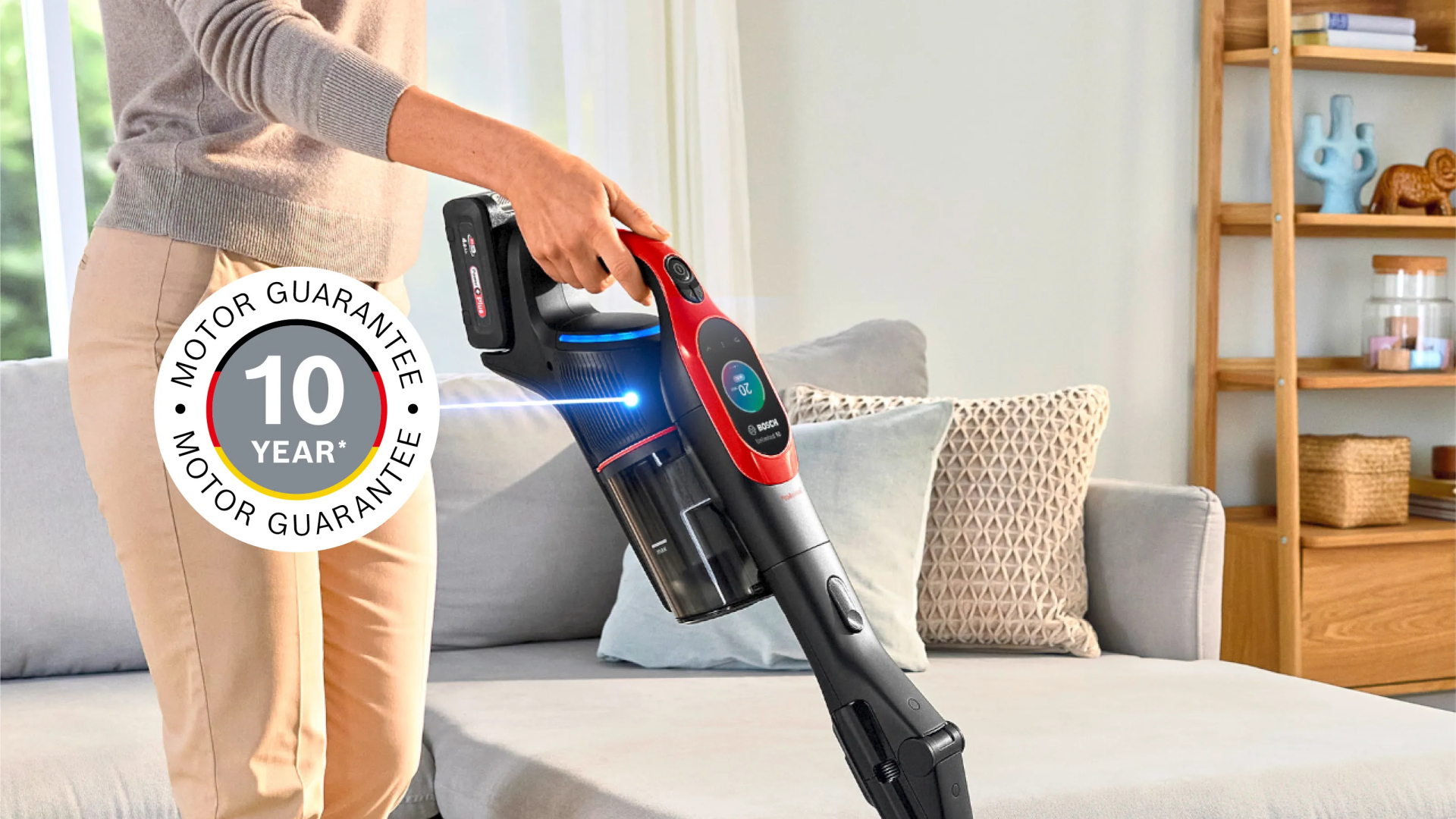 BOSCH  Unlimited 10 steelstofzuiger - BCS1041PET