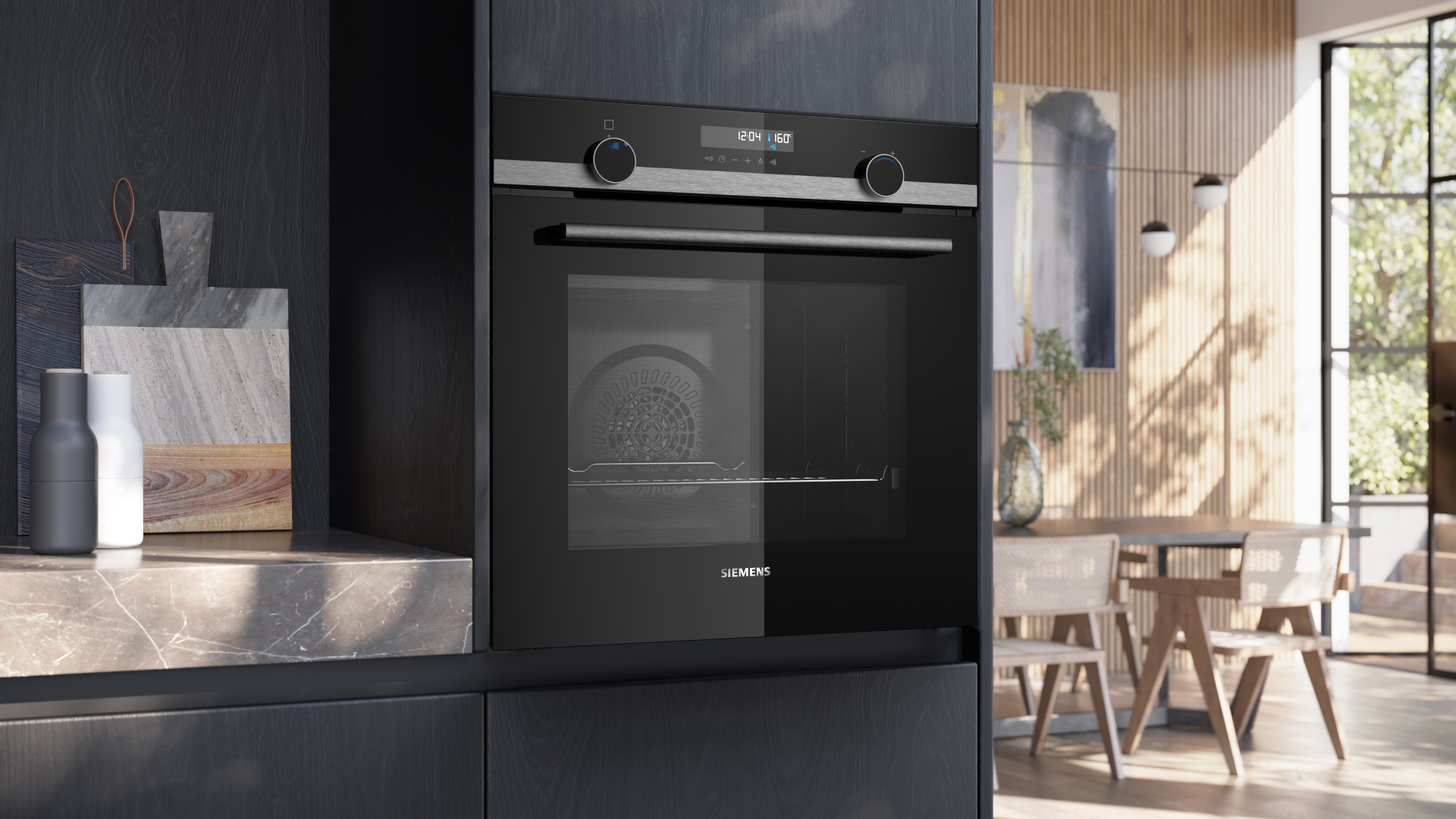 SIEMENS IQ500 multifunctionele oven - 60cm - HB578GES7
