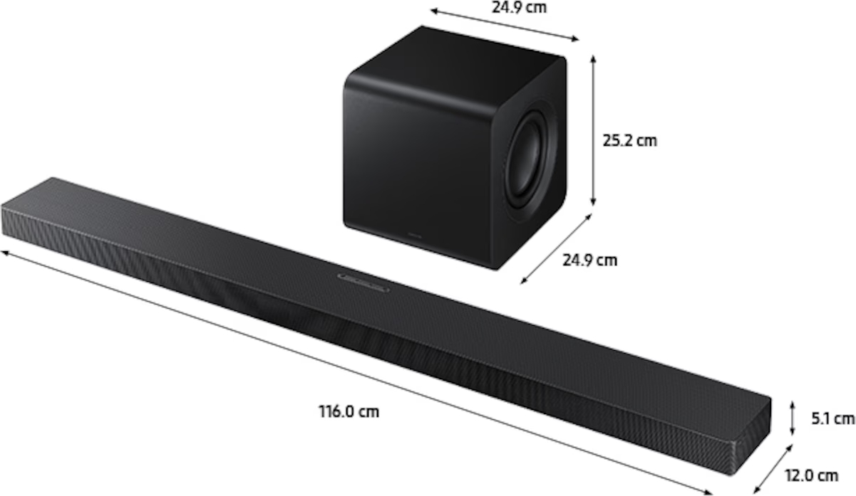 SAMSUNG CE soundbar - HW-QS700F/XN