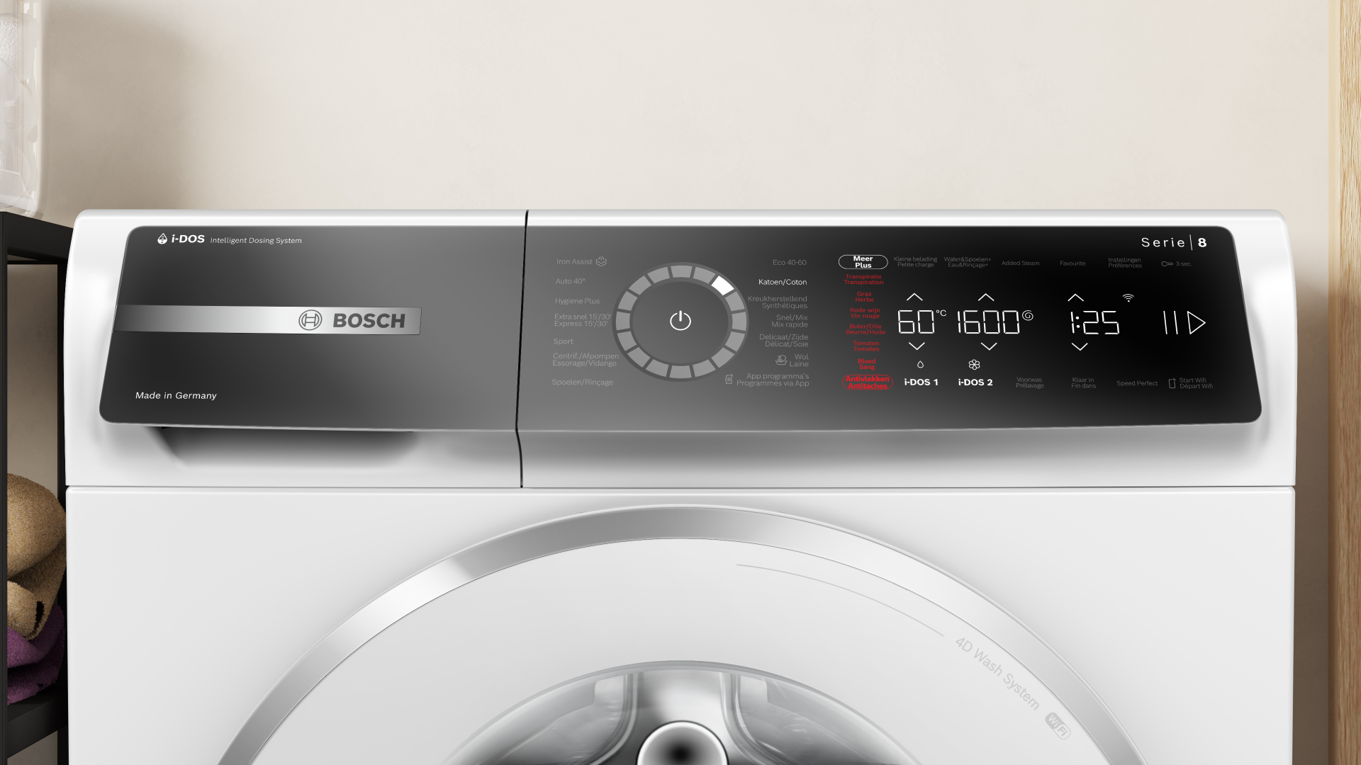 BOSCH SERIE 8 wasmachine - WGB266A9FG
