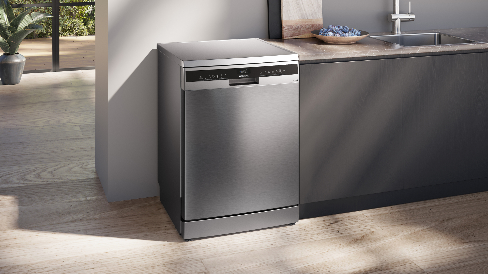 SIEMENS IQ300 vrijstaande vaatwasser - SN23HI02ME