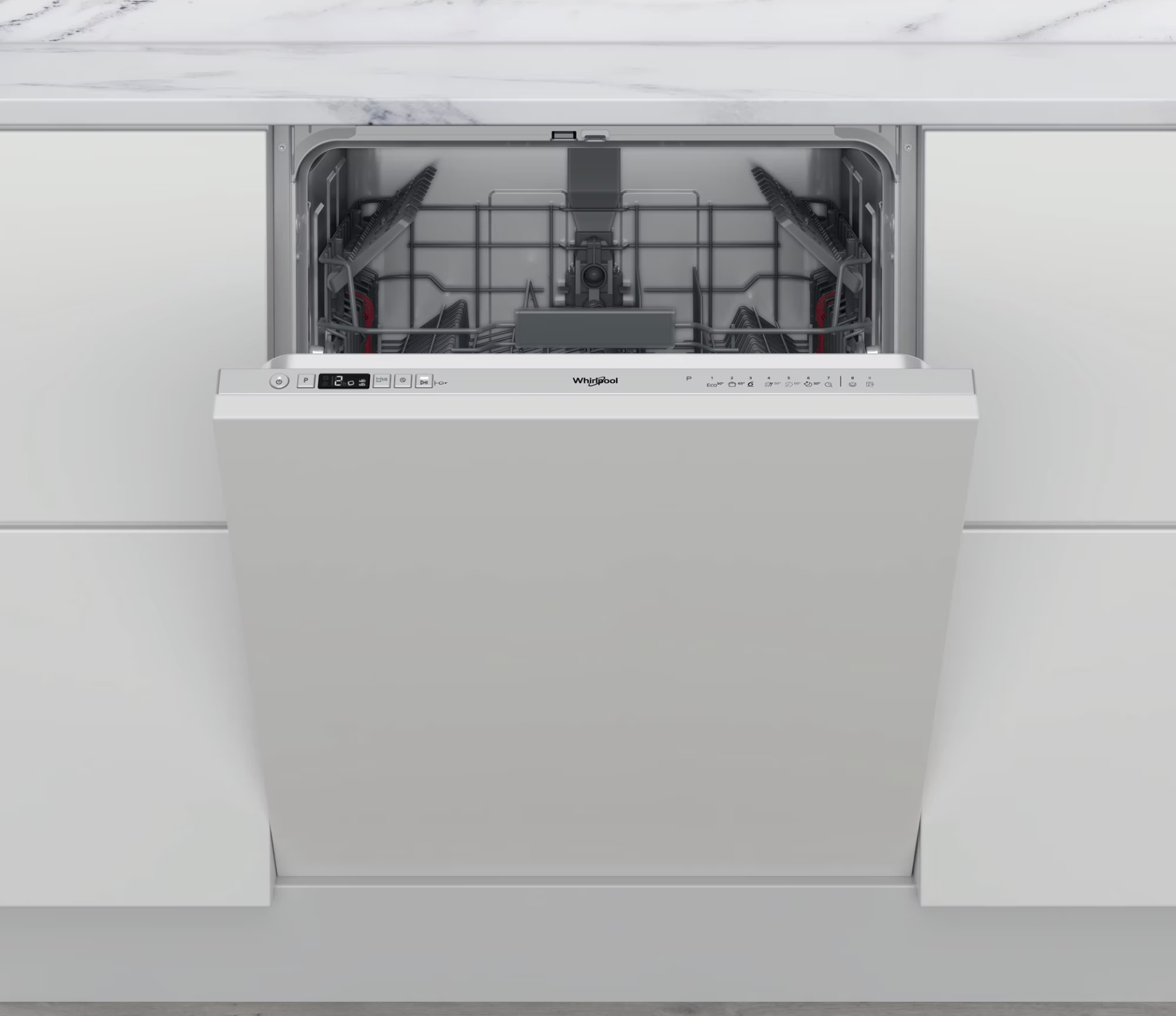 WHIRLPOOL vaatwasser volledig integreerbaar - W3ID534SS