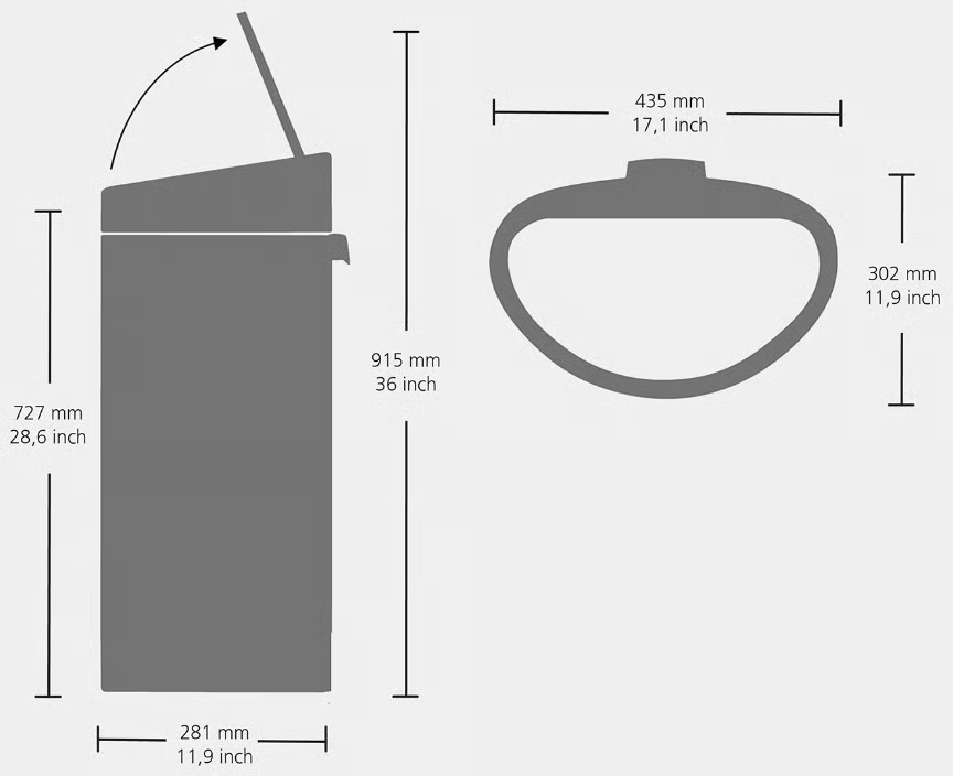 BRABANTIA afvalemmer - 114823