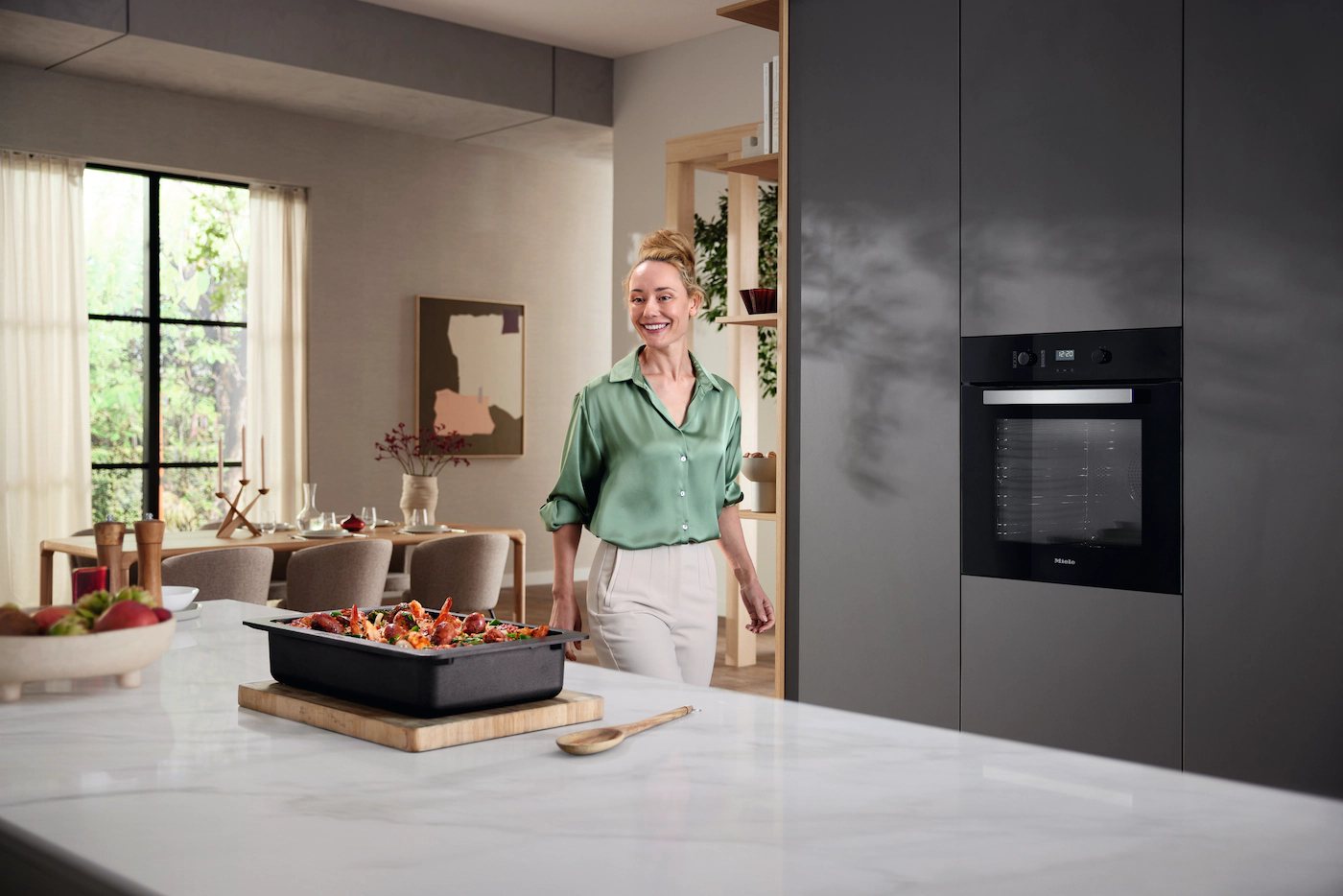 MIELE multifunctionele oven - 60cm - H2455BACTIVEOBSW