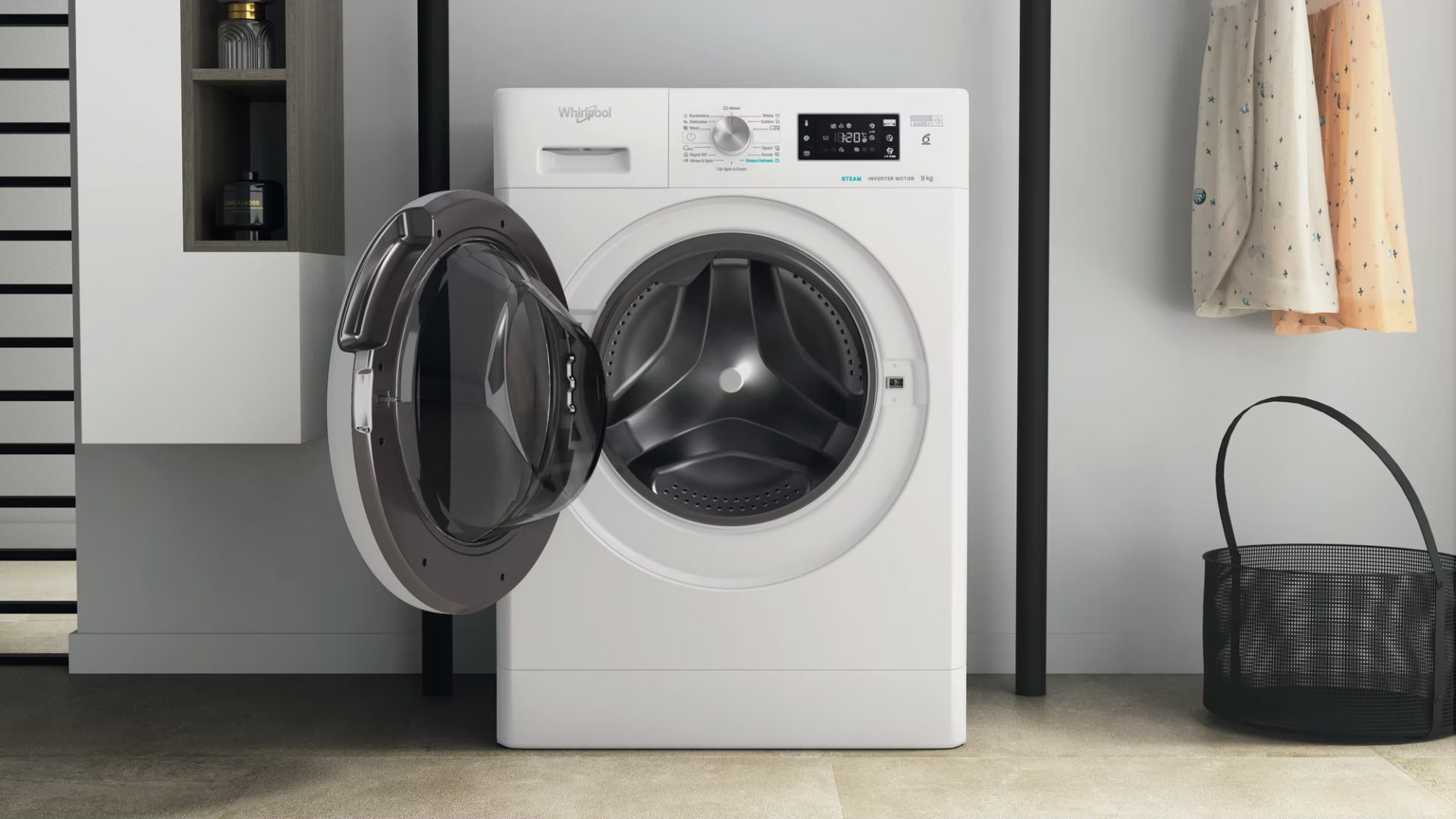WHIRLPOOL Wasmachine 9 kg - FFB9469WVEE