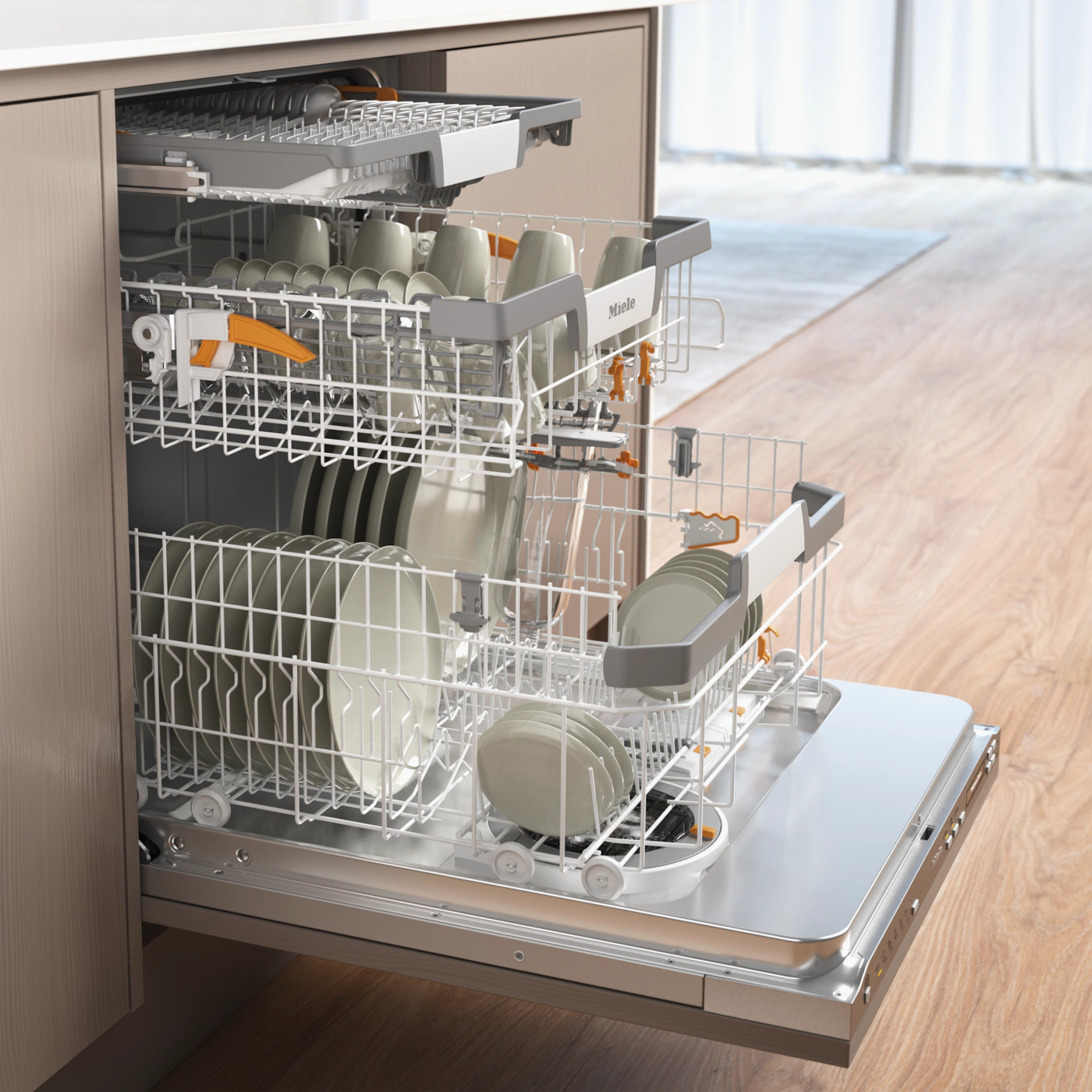 MIELE vaatwasser volledig integreerbaar - G7080SCVIAUTODOSEDST