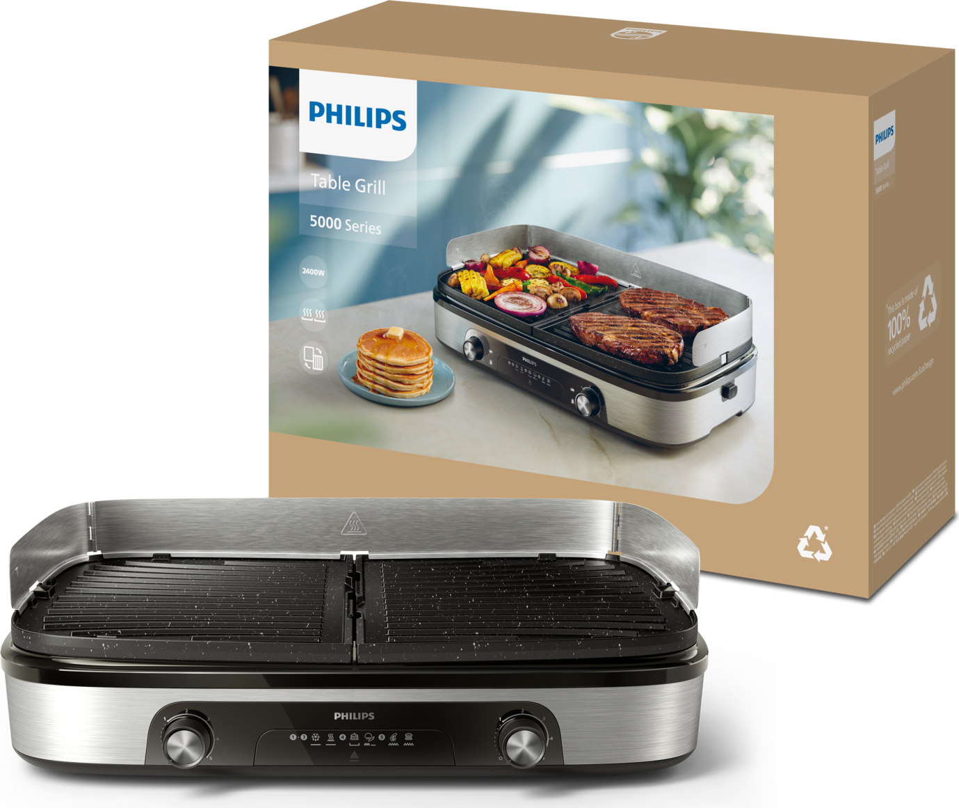 ELEKTRON tafelgrill - PDHD6222/90